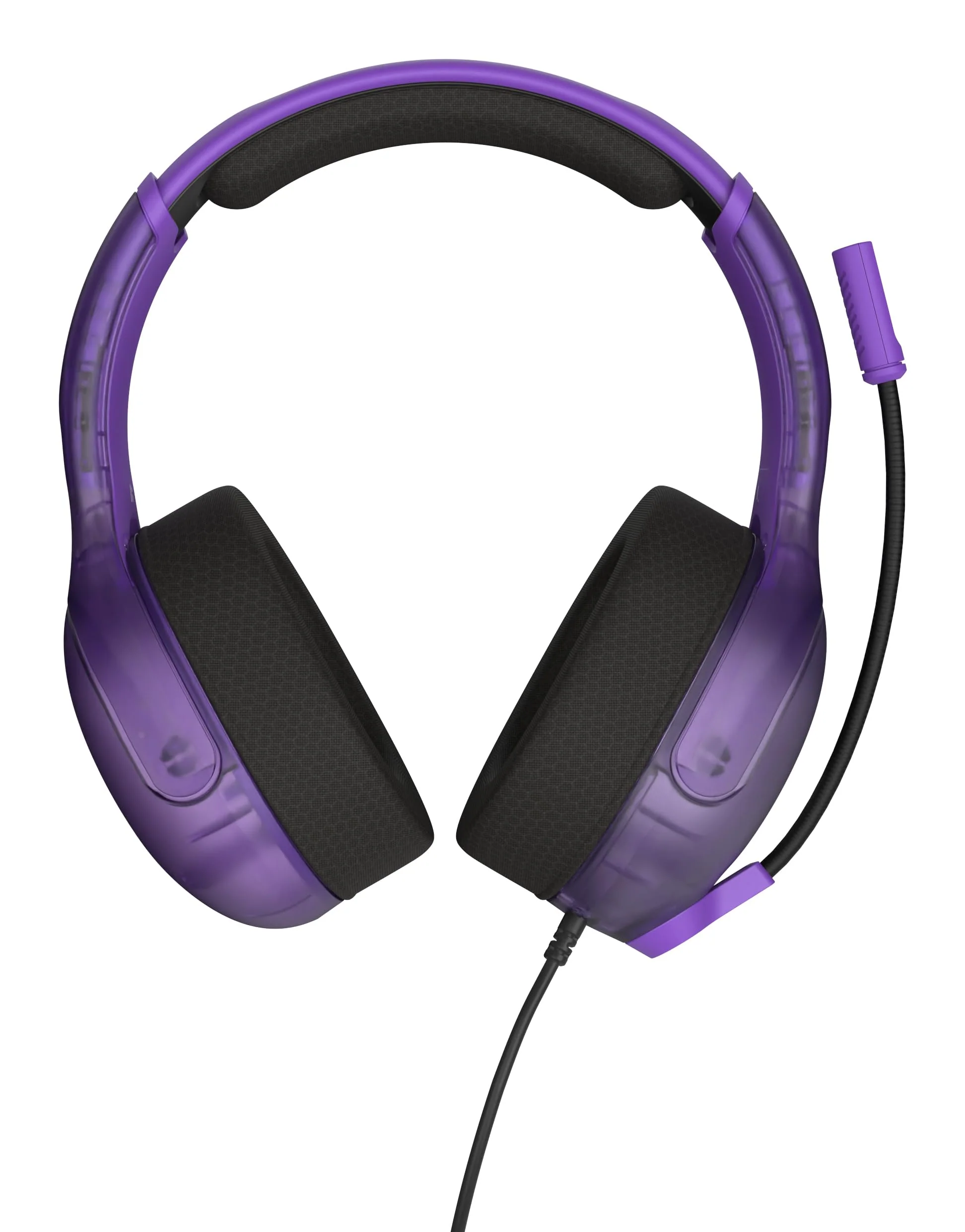 Turtle Beach Airlite Fit Wired Gaming Headset: Officially Licensed for Nintendo Switch, Nintendo Switch Lite & OLED Model - Flip-to-Mute Mic, Over-Ear Comfort Cushions, 40mm Speakers - Ghost Purple - Image 6