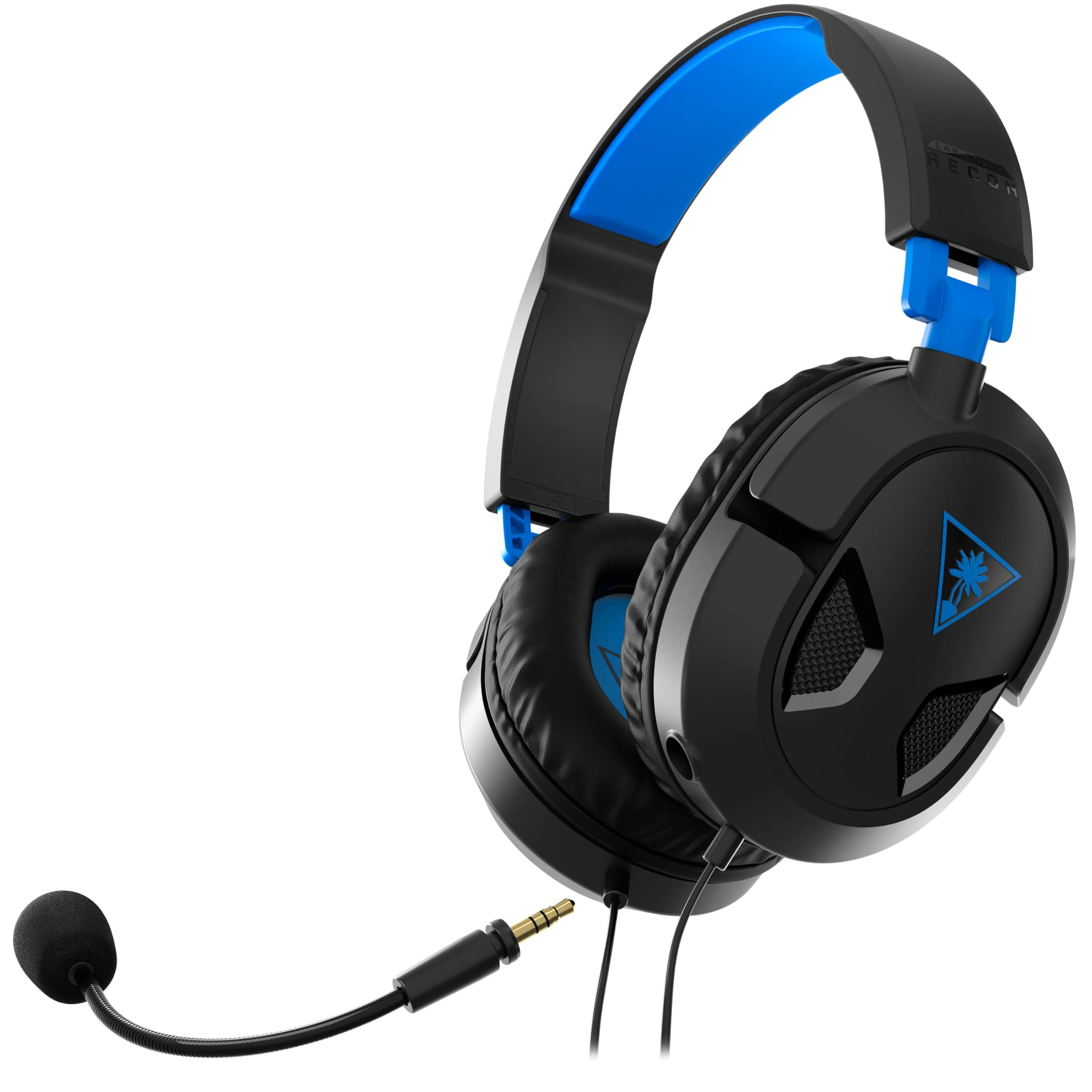 Turtle Beach Recon 50 PlayStation Gaming Headset - PS5, PS4, Xbox Series X, Xbox Series S, Xbox One, Mobile & PC with 3.5mm - Removable Mic, 40mm Speakers Black / Blue - Image 7