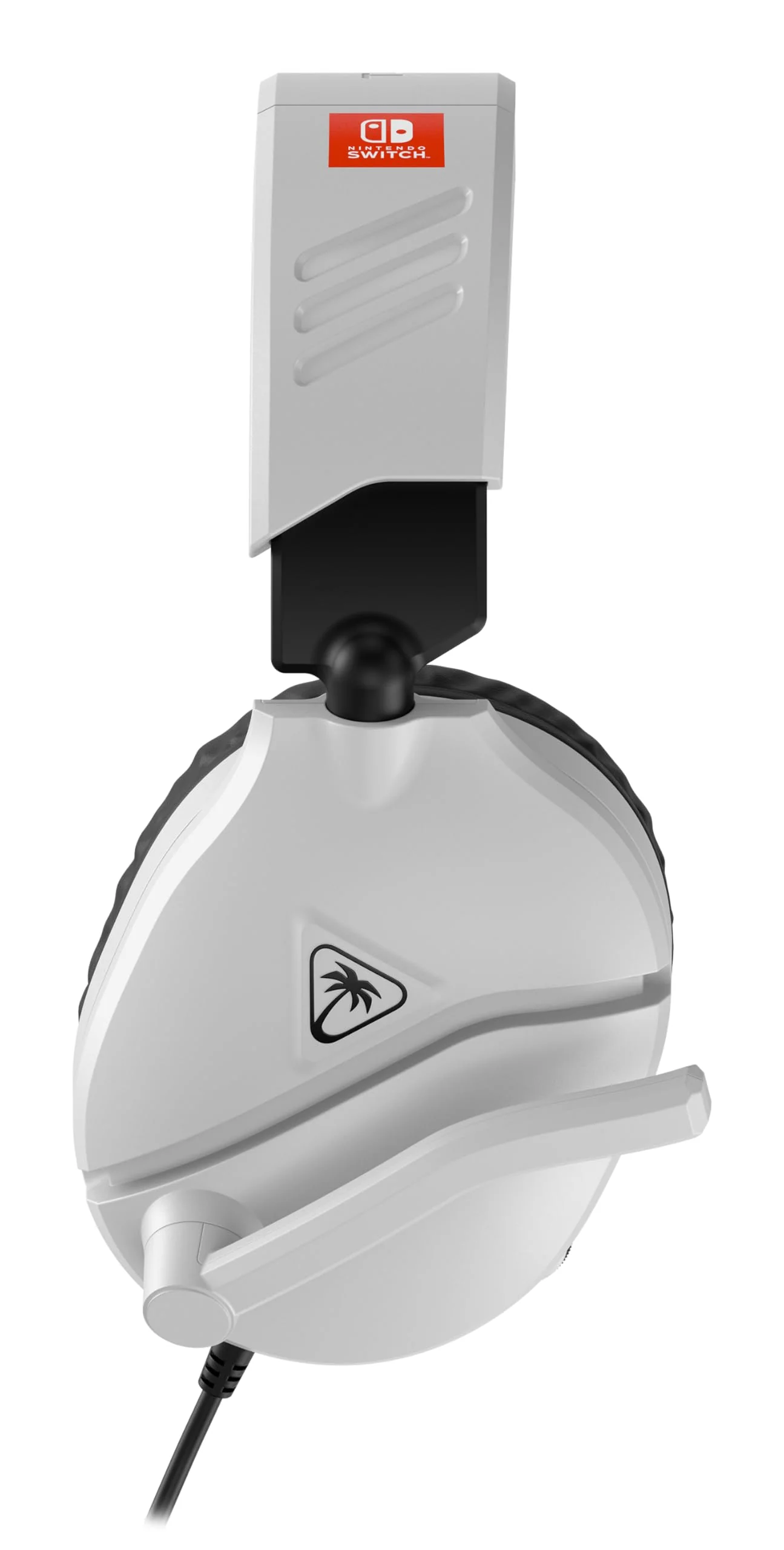 Turtle Beach Recon 70 Wired Gaming Headset - Licensed for Nintendo Switch 2, Nintendo Switch/Lite/OLED, Flip-to-Mute Mic, Adjustable, Lightweight headphones, On-Ear Controls, 40mm Drivers, Black/White White - Nintendo Switch - Image 2