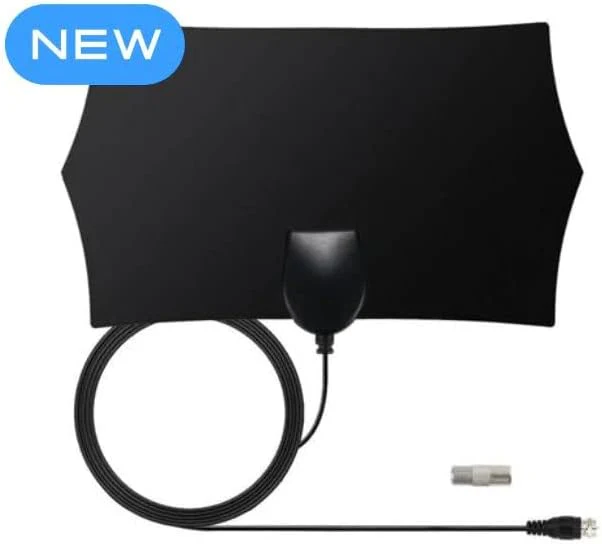 TV Antenna for Smart TV Indoor, TV Antenna 400+ Miles Long Range for All TVs - 2024 Upgraded HD TV Antenna for Local Channels, Support 8K 4K 1080P