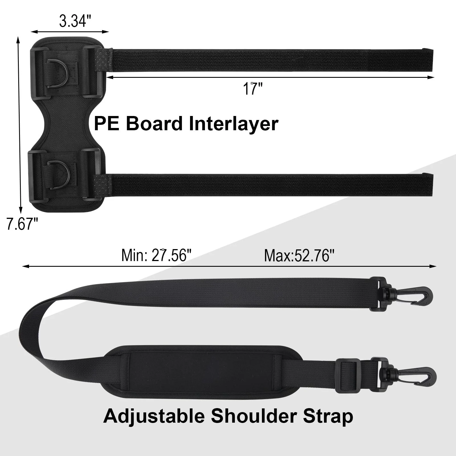 TXEsign Portable Speaker Strap Holder Carrier for JBL Charge 4/5, JBL Flip 5/6, UE Boom 3 Speaker, Adjustable Strap Speaker Mount Holder Sling Strap Water Bottle Holder for Walking Hiking Camping - Image 2