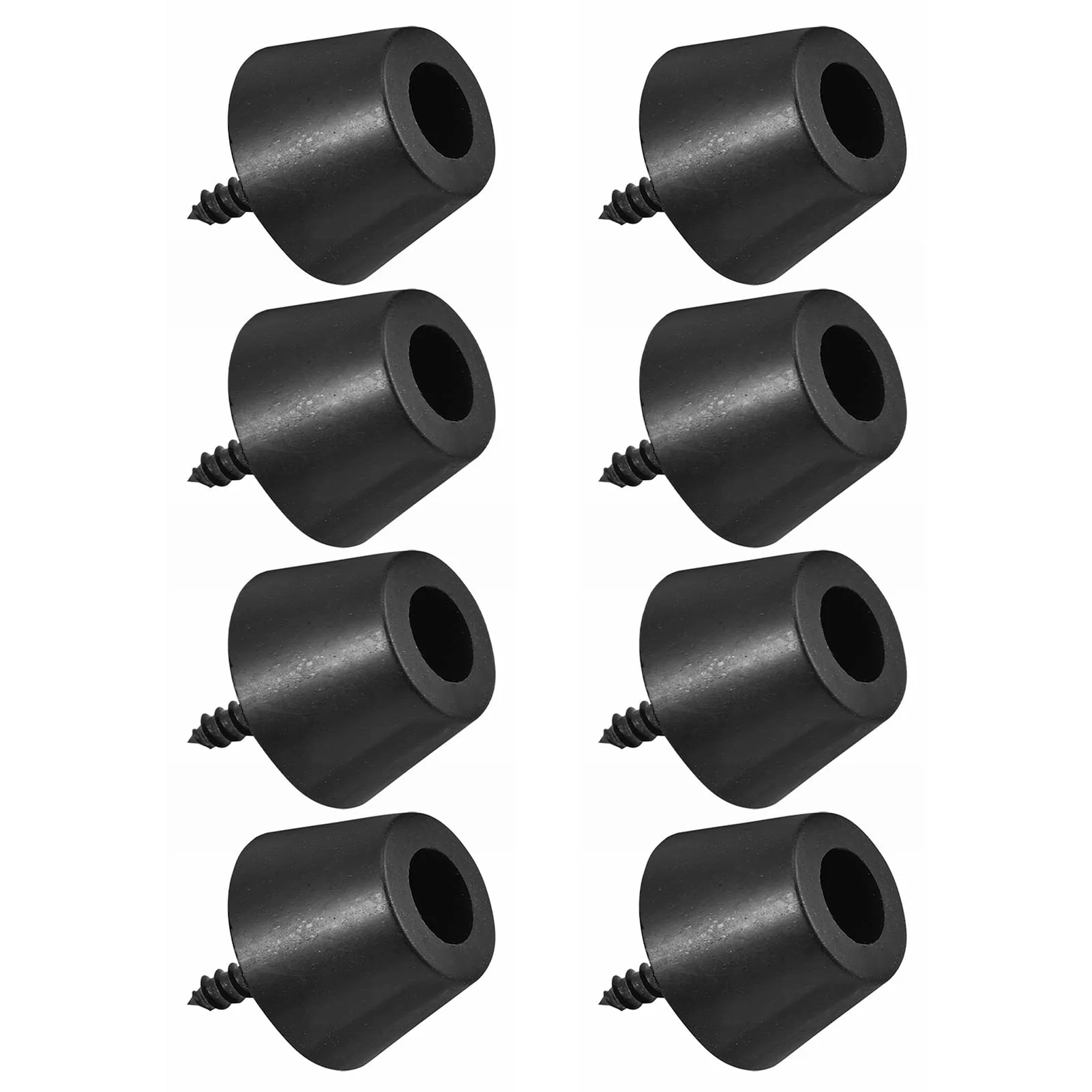 Ubber Bumpers,Rubber Feet,o Feet Isolation,Speaker Rubber Foot,Amp Feet 4 Pairs 30X20Mm Rubber Feet Anti Vibration Base Pad Stand for Speaker Guitar Amplifier W Screws - Image 5