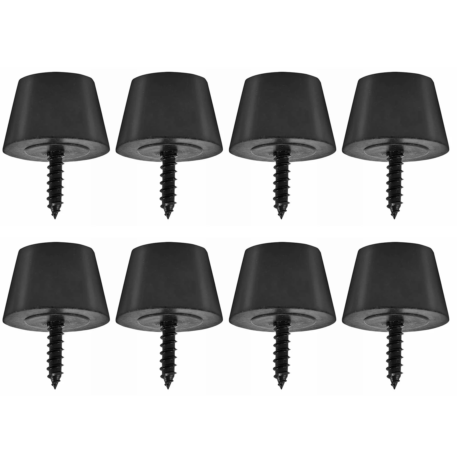 Ubber Bumpers,Rubber Feet,o Feet Isolation,Speaker Rubber Foot,Amp Feet 4 Pairs 30X20Mm Rubber Feet Anti Vibration Base Pad Stand for Speaker Guitar Amplifier W Screws - Image 6