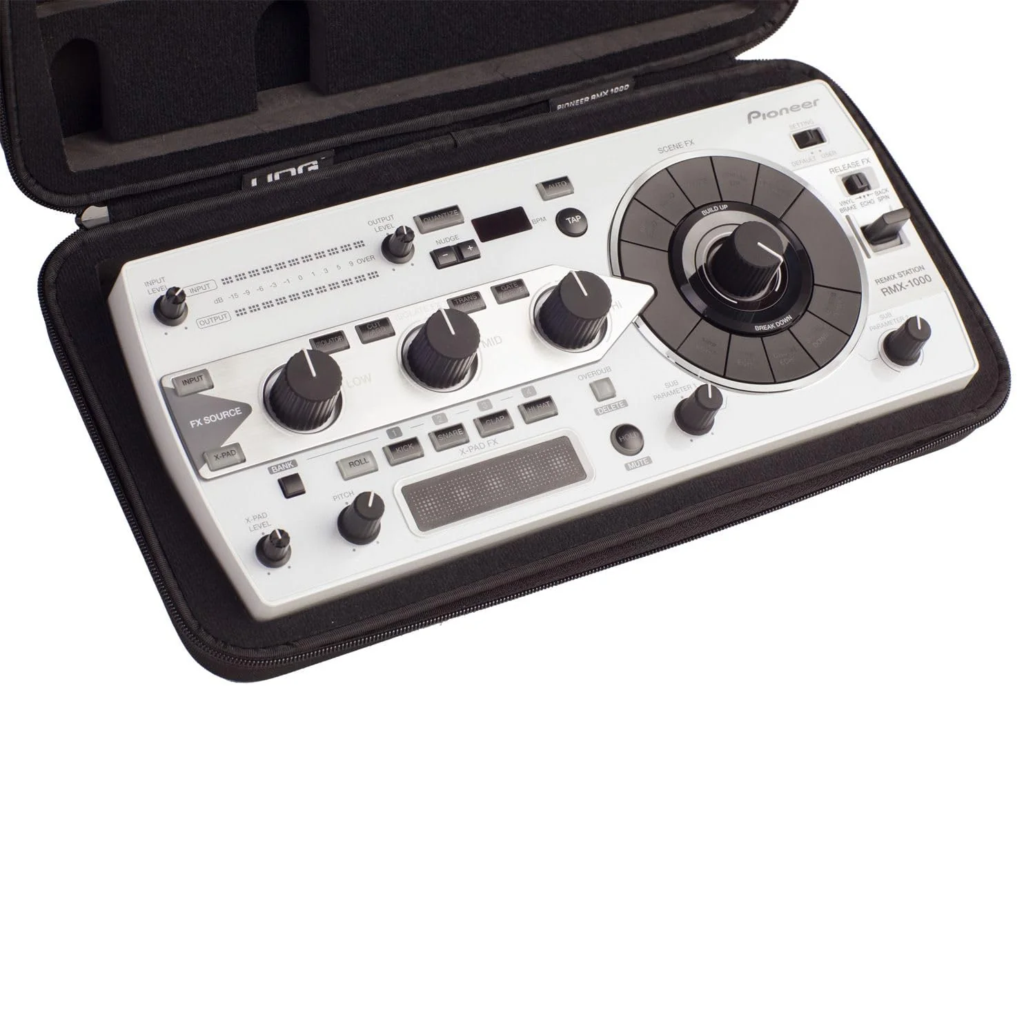 UDG Creator Hardcase for Pioneer DJ RMX-1000 - Lightweight EVA Protective Case - Black, MK2 (U8421BL) - Image 4