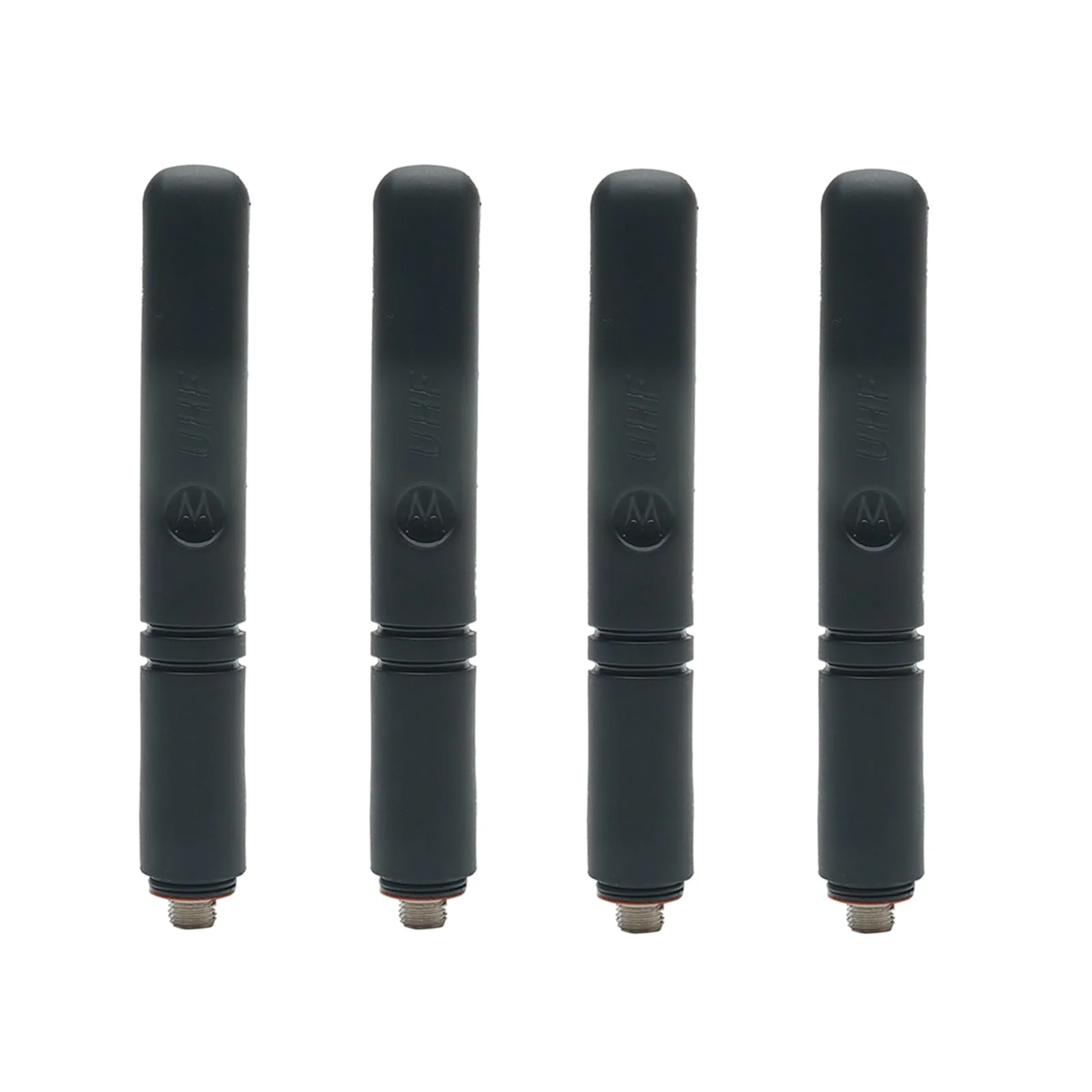 UHF 403-527MHz Stubby Antenna Compatible with Motorola XPR3300 XPR7550e XPR3500e XPR7580e XPR7350 XPR7550 Two Way Radio Walkie Talkie 4PACK