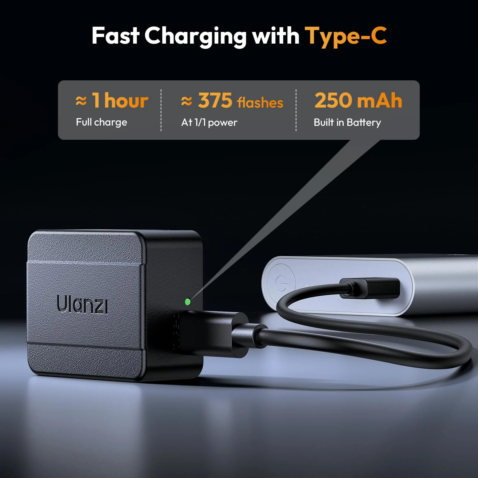 ULANZI SL01 Mini Camera Flash, GN8 6500K Mini Flash Speedlite, 4 Power Levels, Compatible with Sony ZV-1/ZV-E10/Canon/Nikon/Fuji/Panasonic/Leica/Olympus, 【Not Fits Sony ZV-1F】 SL01-Mini Flash Speedlite - Image 6