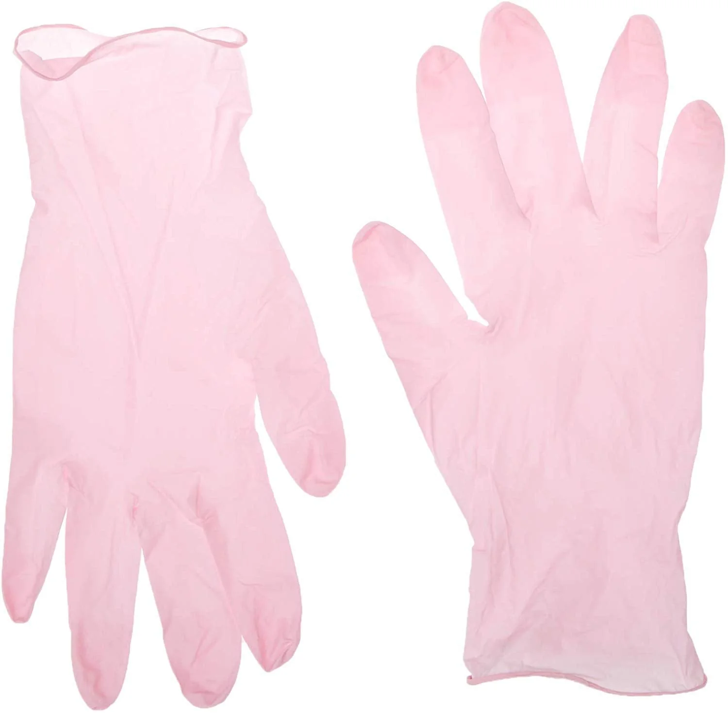 UNIGLOVES GP0051 Pink Pearl Powder Free Nitrile Gloves-Boxed x100, Extra Small Set of 100 XS - Image 8