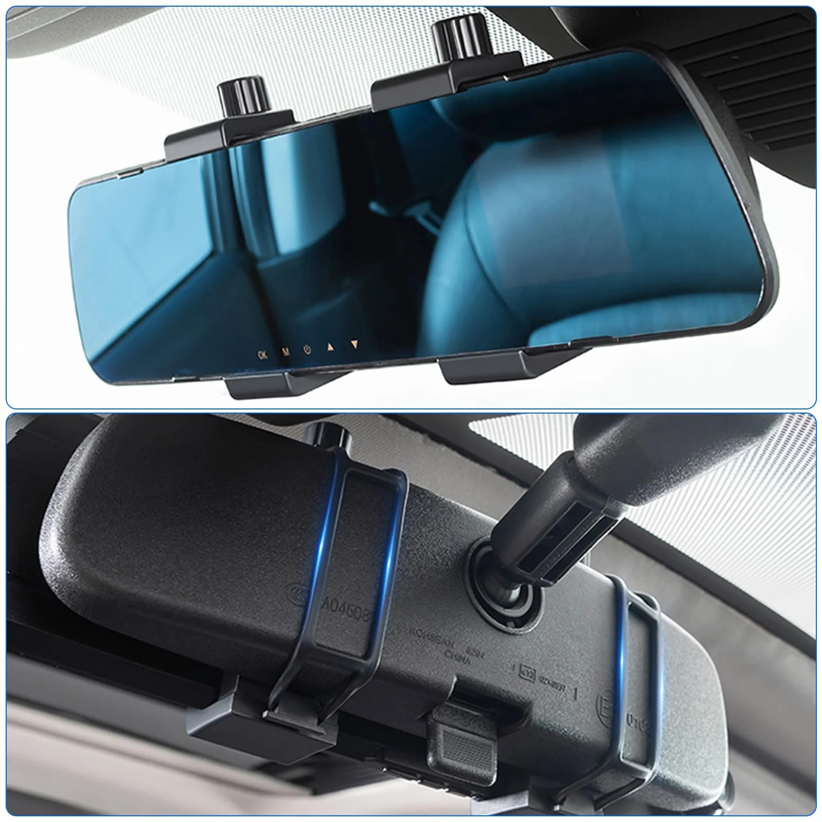 Universal Rearview Mirror Dash Cam Mount - High - Strength, Tool - Free, Adjustable Size - Image 6