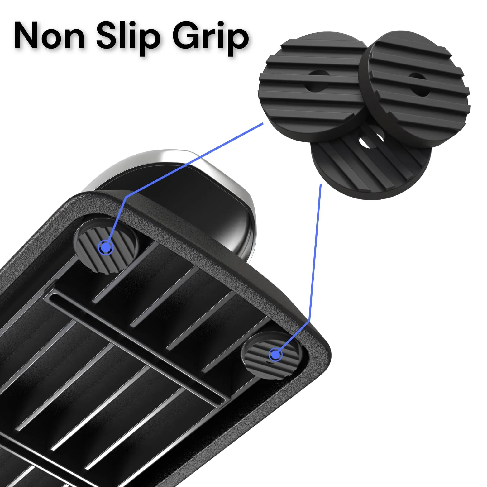 Universal Sustain Pedal for Digital Piano & Electronic Keyboard, Anti-slip Foot Pedal with Polarity Switch - Image 2