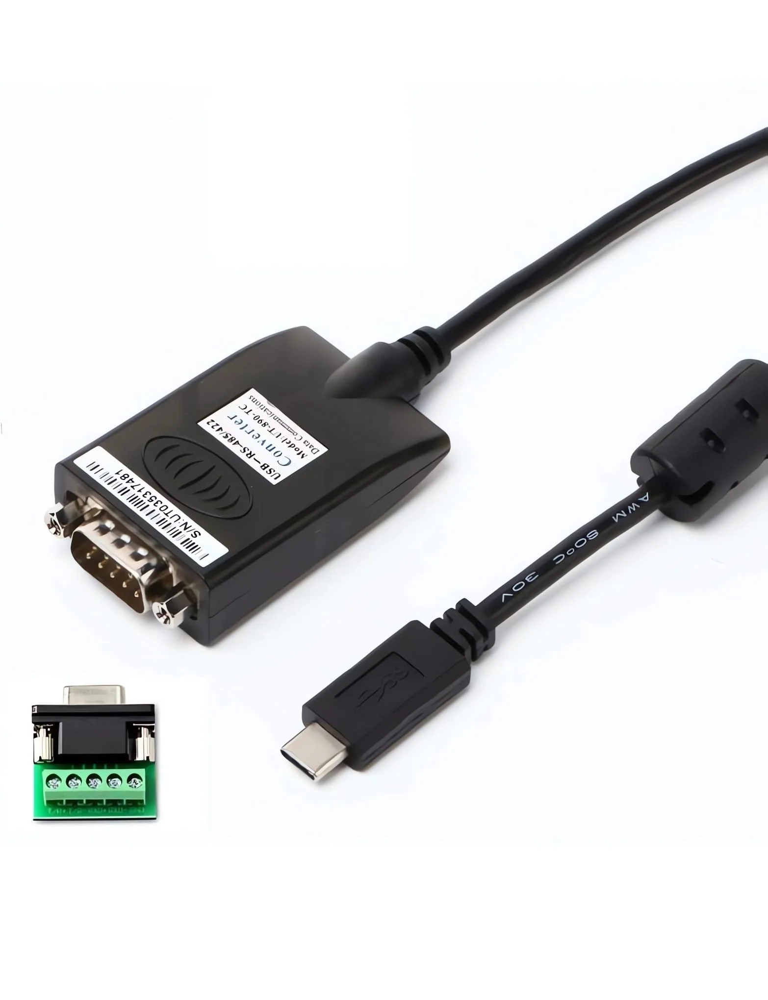 UOTEK UTEK UT-890-TC USB Type-C to RS-485/422 Serial Converter with ESD Protection