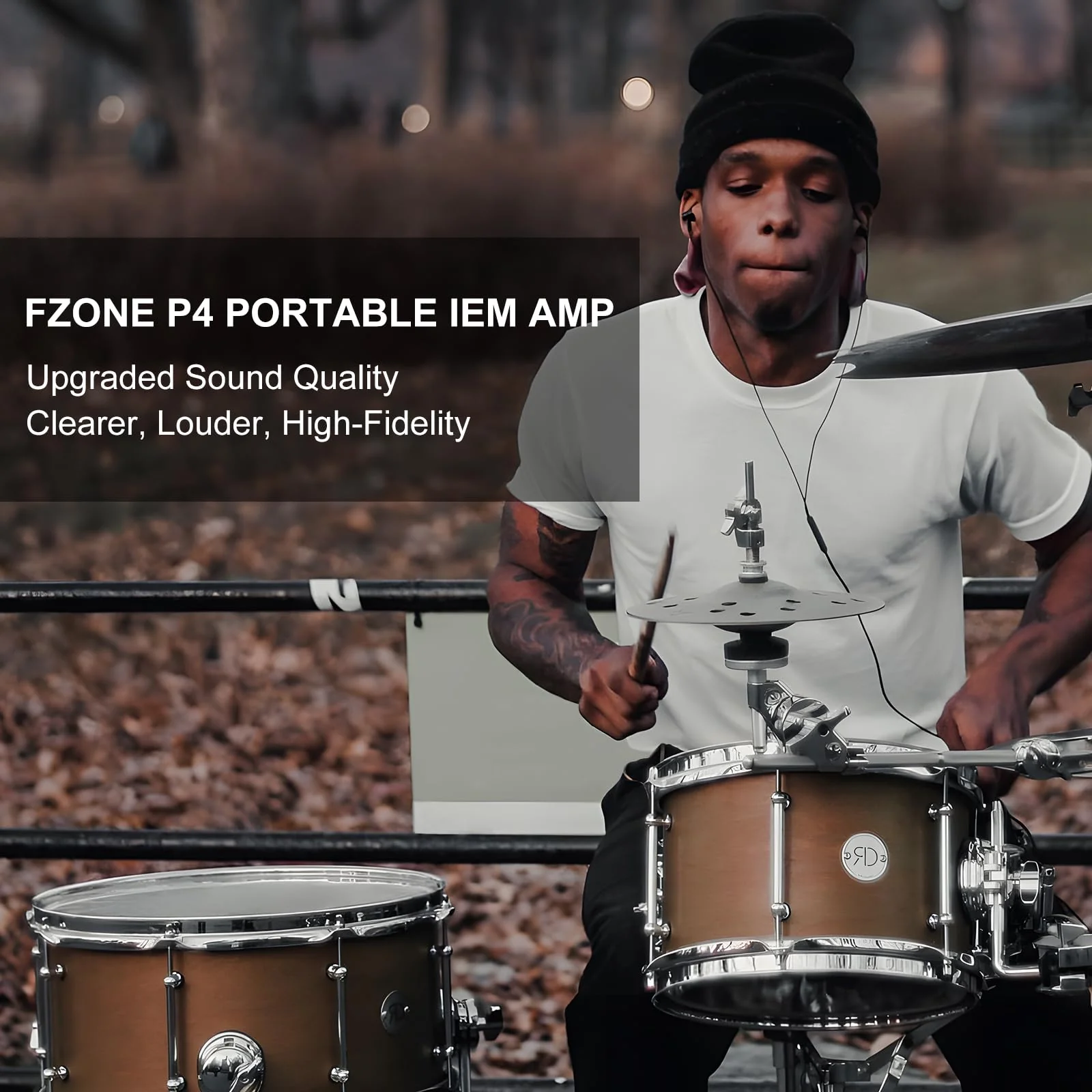 Upgraded in-Ear Monitor Amplifier Portable IEM with Super Great Sound Quality, Stereo/Mono Switch, Enhanced Durable Belt Clip - Image 2