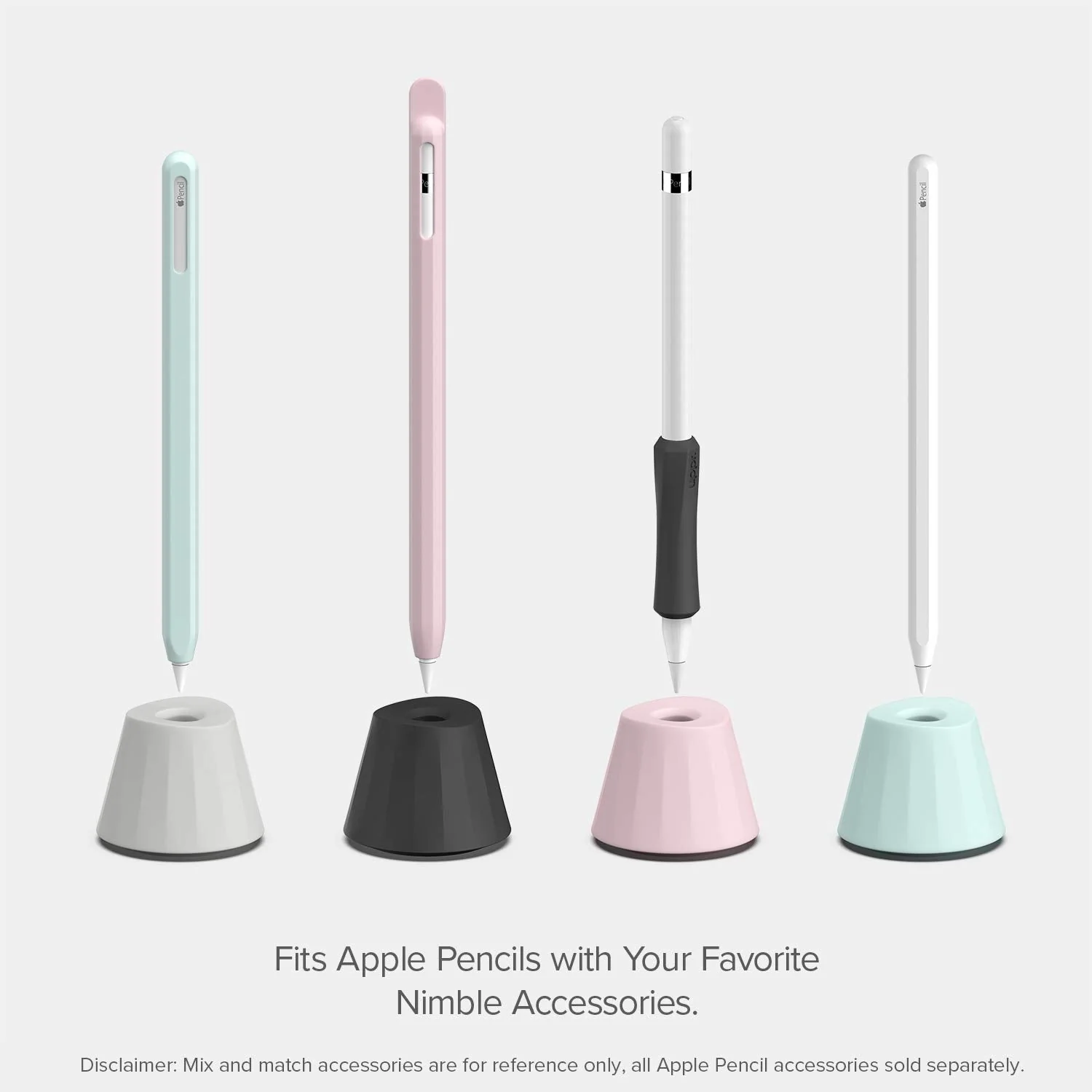 UPPERCASE Designs NimbleGrip Premium Silicone Ergonomic Comfort Grip Holder, Dual Sided Design, Compatible with Apple Pencil Pro, USB-C, 2nd Generation, 1st Generation (1 Pack, Pink) 1 Pack - Image 7