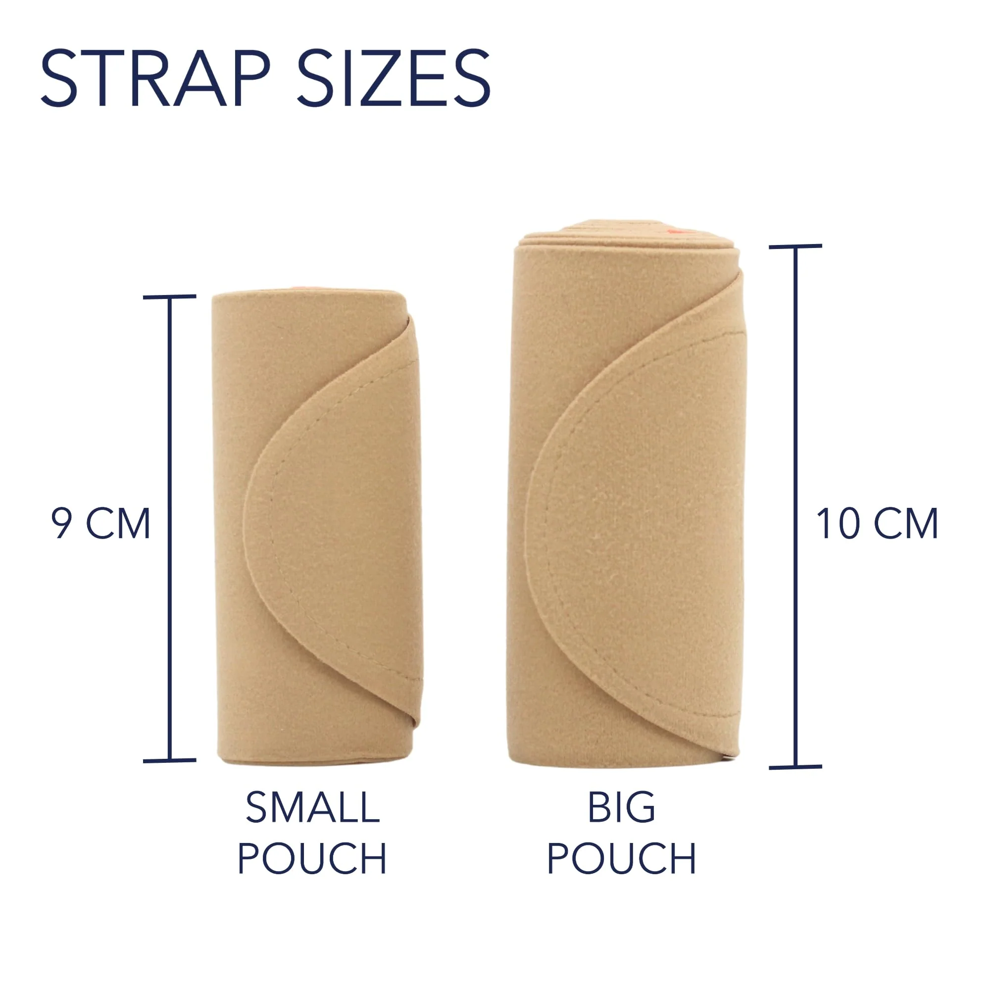 URSA Waist Strap - Ultra Slim, Breathable & Stretchy Microphone Transmitter Straps. Compatible with Most Transmitter/Receivers (Brown, Medium Waist - Big Pouch) - Image 6