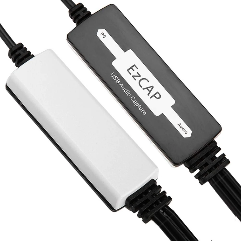 USB Audio Capture Recorder Card Converts Turntable LP/Cassette Tape Audio to MP3/WAV Digital Music Converter Adapter, Support/Vista/7/8/8.1/10 and - Image 6