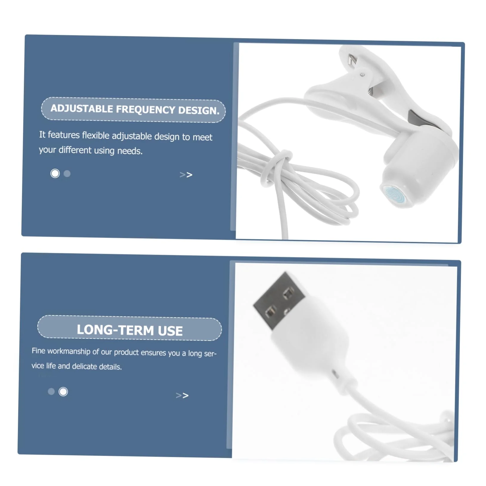 USB Auto Phone Clicker Broadcasting Studio Streaming Broadcasts Reward Tasks 5X2CM White - Image 4
