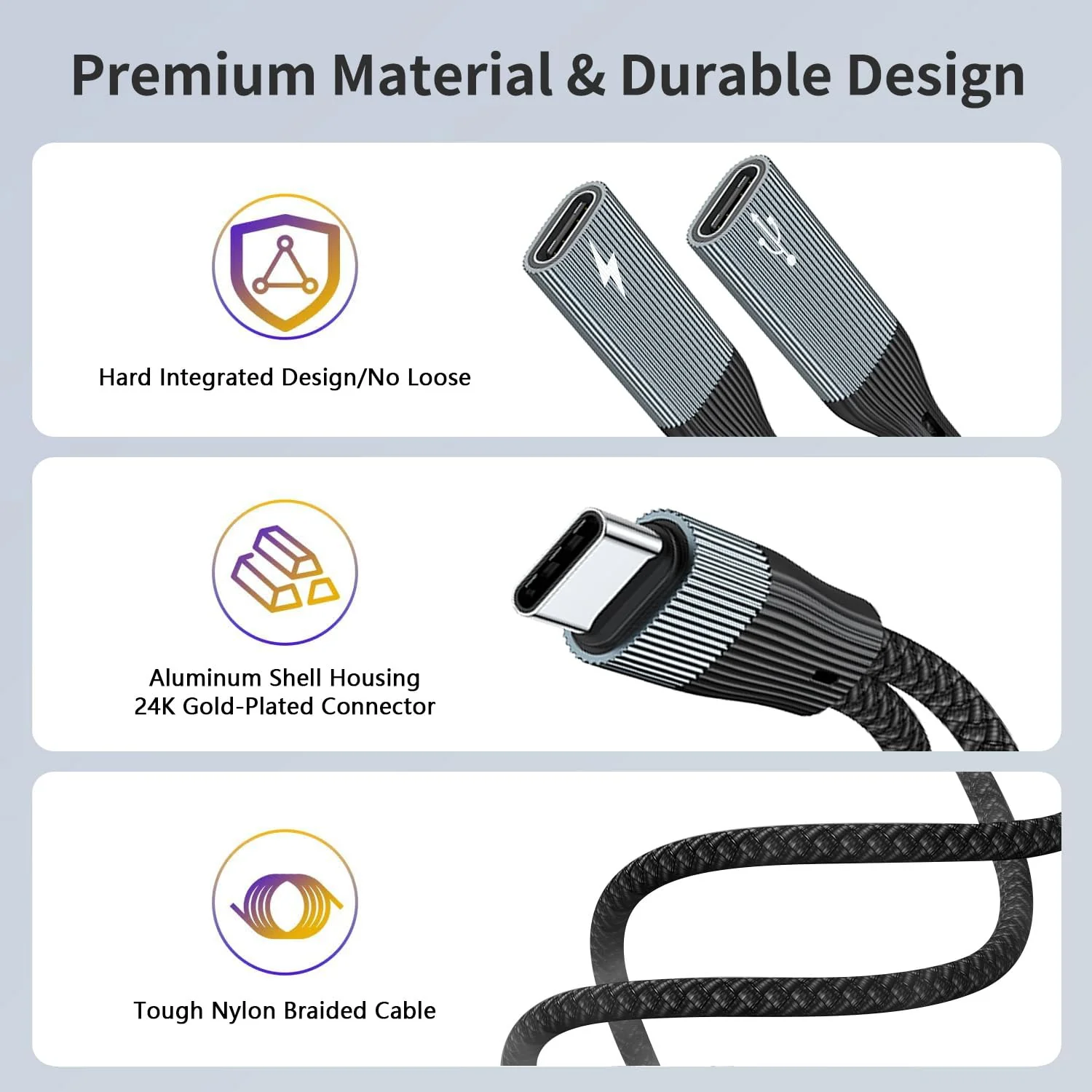 USB C Splitter, Dual USB C Headphone/USB C Data and Charger Adapter, 3 in 1 Type C Audi Dongle USB C Data Adapter with PD 15W Charging Compatible with iPhone 16/15, iPad Pro, Galaxy S24/23, Pixel 8 usb c to dual usb c - Image 7