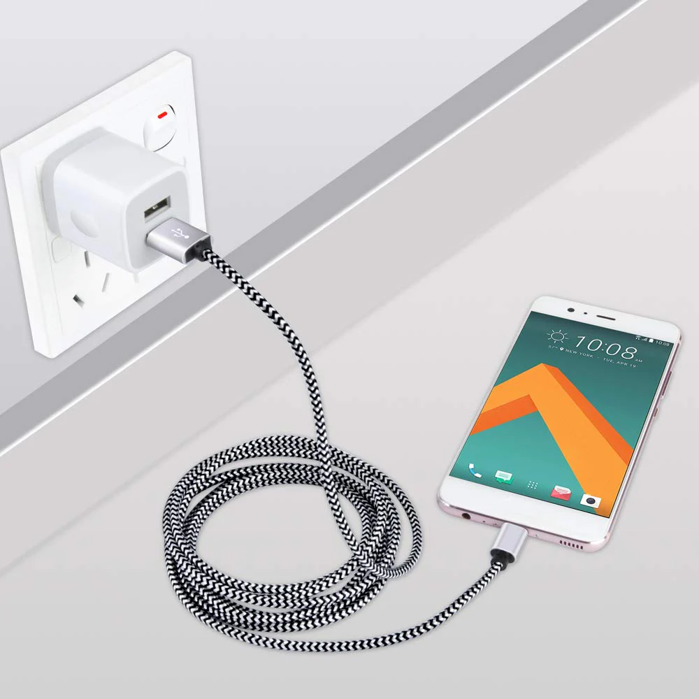 USB Plug, USB Wall Charger 3 Pack, GiGreen Dual Port USB Electrical Plug Cube 5V 2.1A Charging Block USB Outlet Plugs Compatible iPhone 15 14 13 12 11 X 8,Samsung S24 S23 S20 S10 S9 S8 Note 20,LG,Moto - Image 8