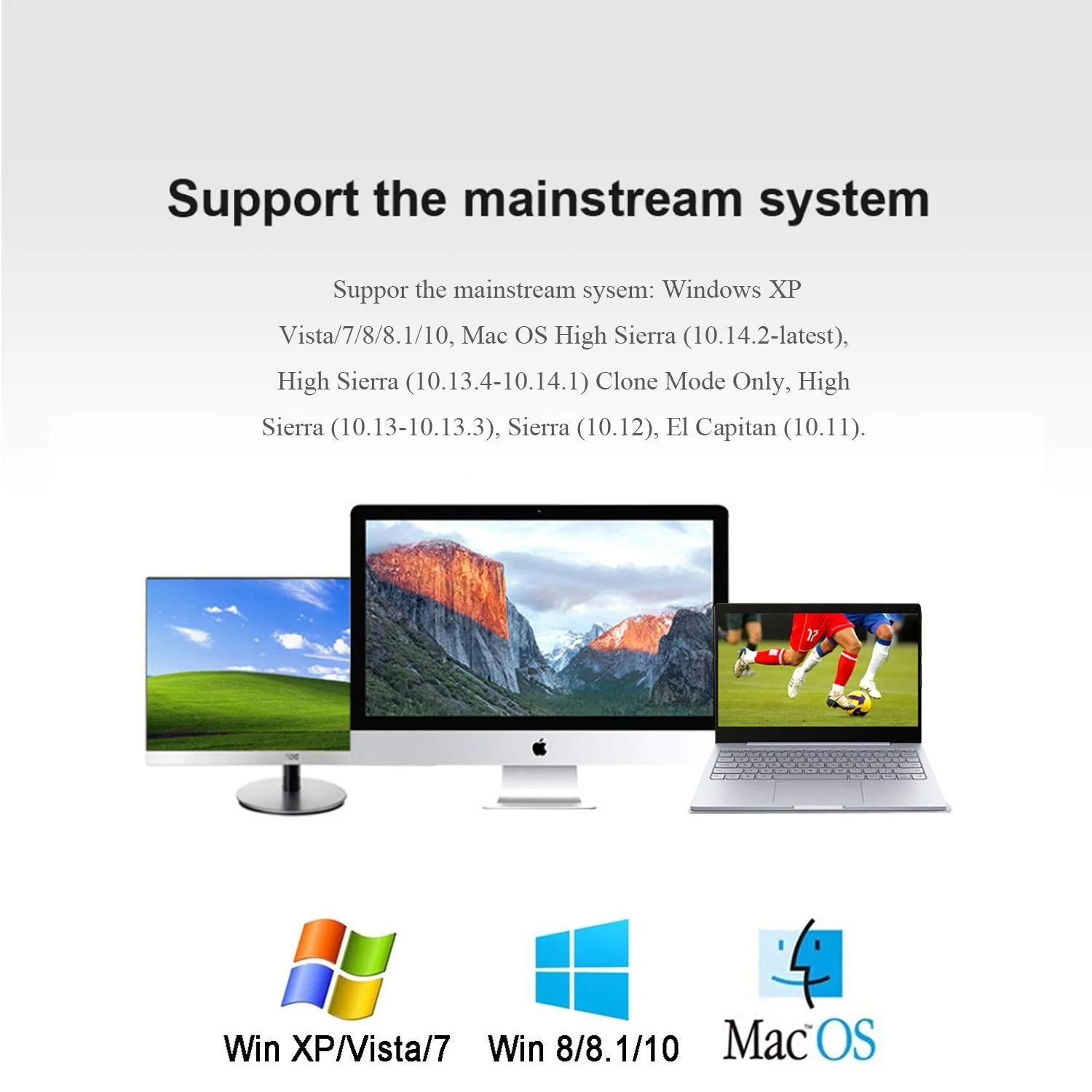 USB to HDMI Adapter Cable 10FT for Mac OS Windows 11/10/8/7, USB 3.0 to HDMI Male HD 1080P Monitor Display Audio Video Converter Cord. (10FT) - Image 6