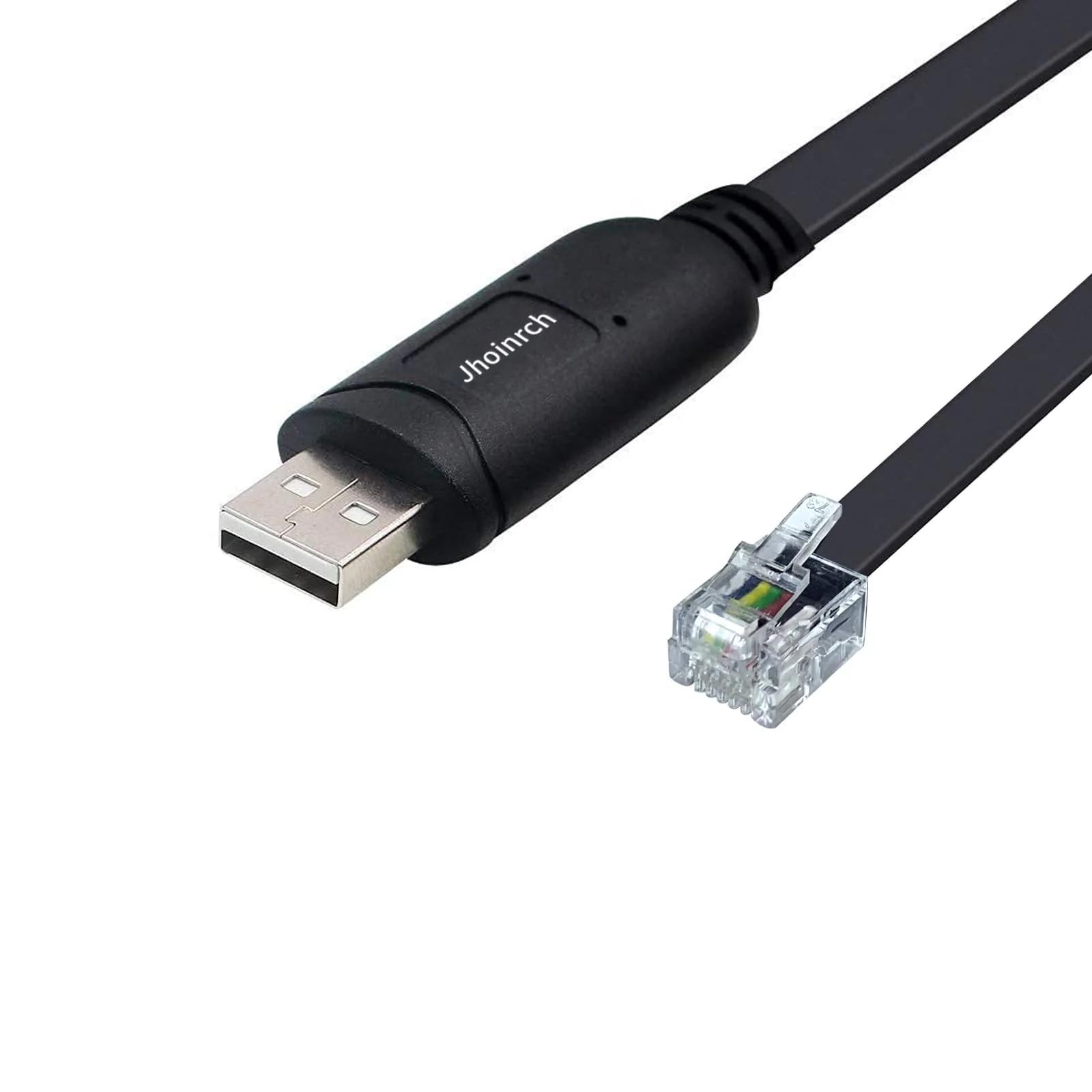 USB to RJ11/12 6P4C RS232 Serial Cable Adapter with FTDI FT232RNL Chip for APC PDU UPS 940-0144 BMS Battery
