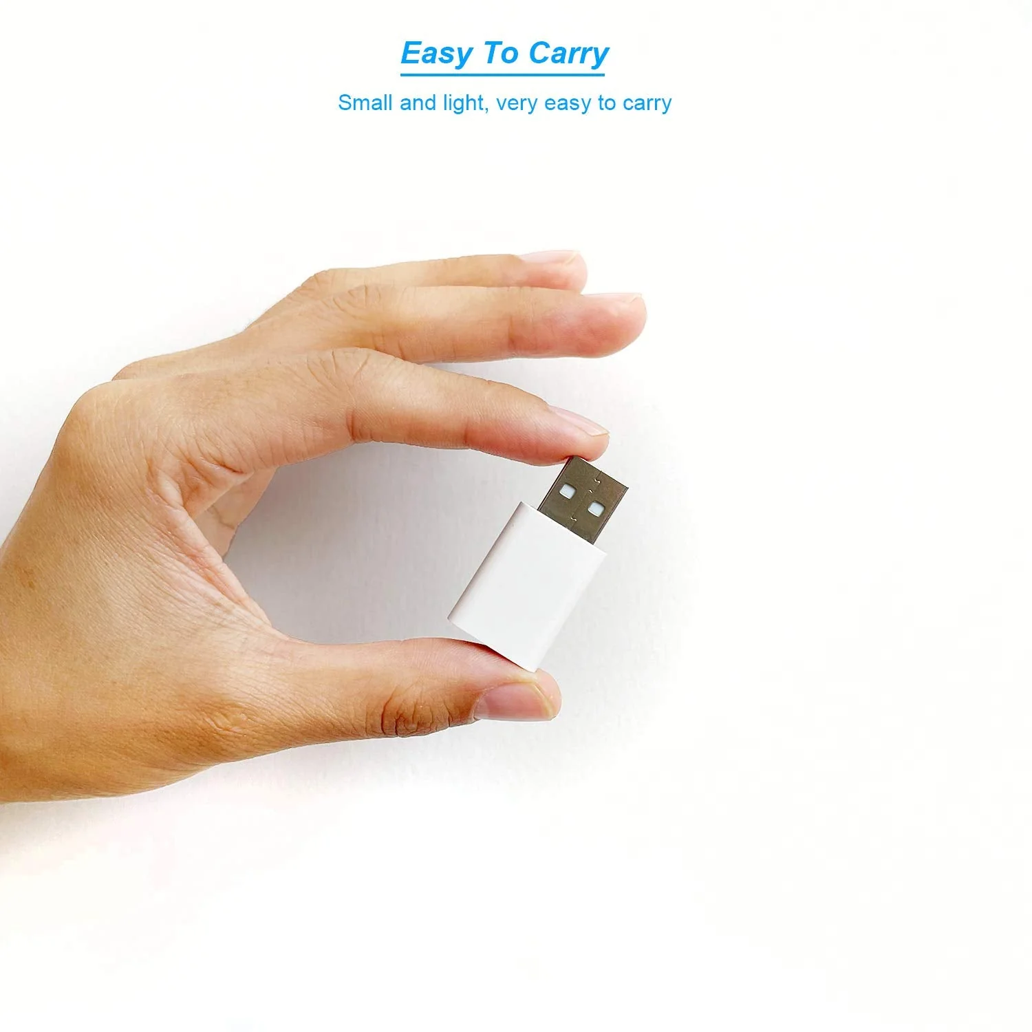 USB to USB C Adapter,USB-C Female to USB Male Adapter Compatible with Apple MagSafe Watch 7/8/9/SE/Ultra,Car,iPhone 15 14 13 12 Mini Pro Max,iPad,Galaxy,Pixel 7 6 5,CarPlay,Wall Plug 2 Pack White - Image 8