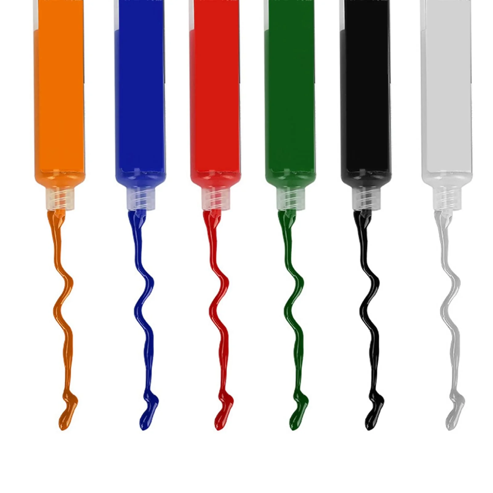 UV Solder Stop Paint, Pack of 6 10 cc UV Hardening Soldering Ink Soldering Masks Ink, Solder Mask Ink UV-Hardening Soldering Mask Ink UV-Hardening Pcb Bga Soldering Resistance Ink Prevents Corrosive - Image 2