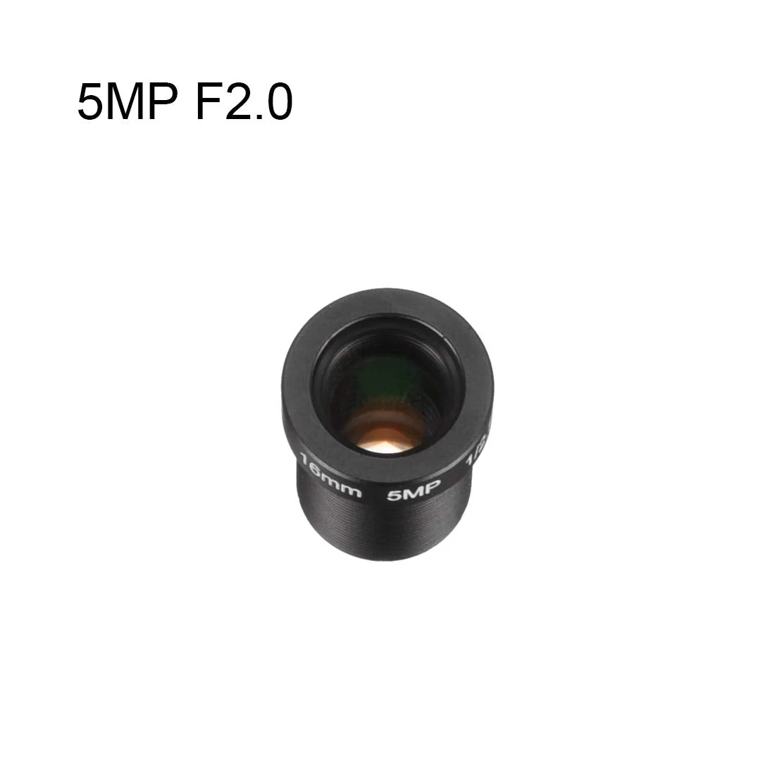 uxcell 16mm 5MP F2.0 FPV CCTV Camera Lens Wide Angle for CCD Camera - Image 2
