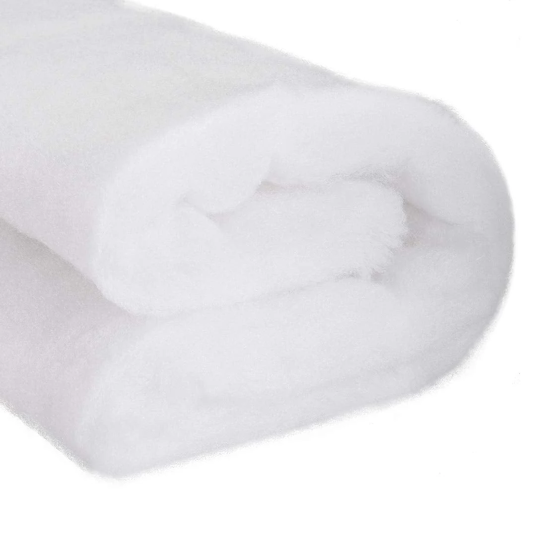 uxcell Speaker Sound-Absorbing Cotton Polyester Fiber Interior Insulation DIY HiFi Replacement 62x100cm White