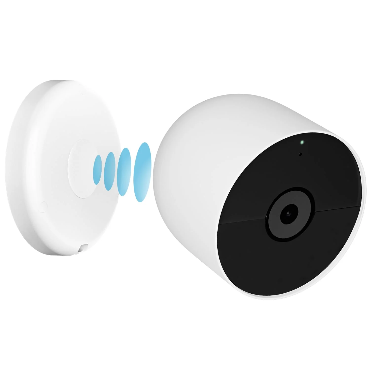 UYODM Magnetic Wall Mounts Compatible with Google Nest Cam Outdoor or Indoor, Battery - 2nd Generation, Magnetic Replacement Base Plate for Google Nest Camera(Nest Cam Not Included) 1 Pack