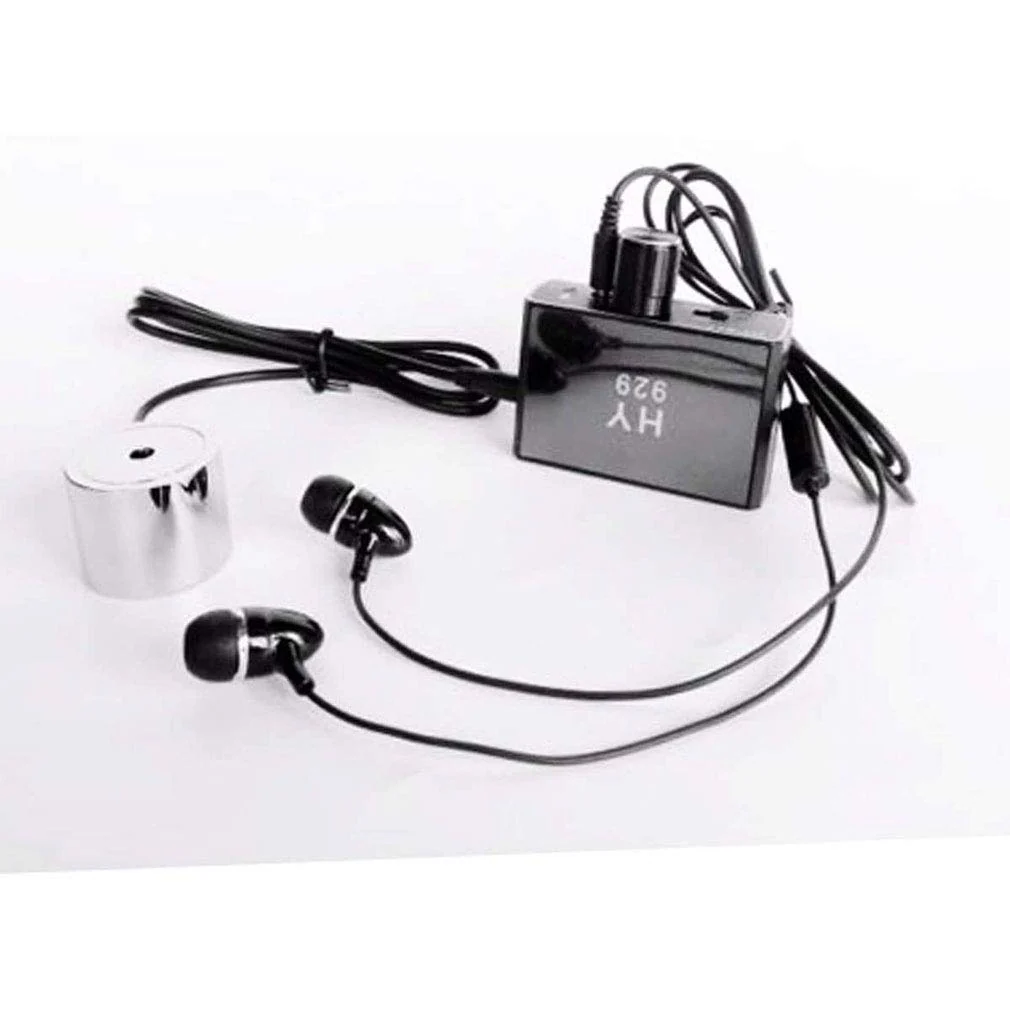 UZIMO Enhanced Version Super Sensitive Listen Thru-Wall Contact/Probe Microphone Amplifier System 8541737392