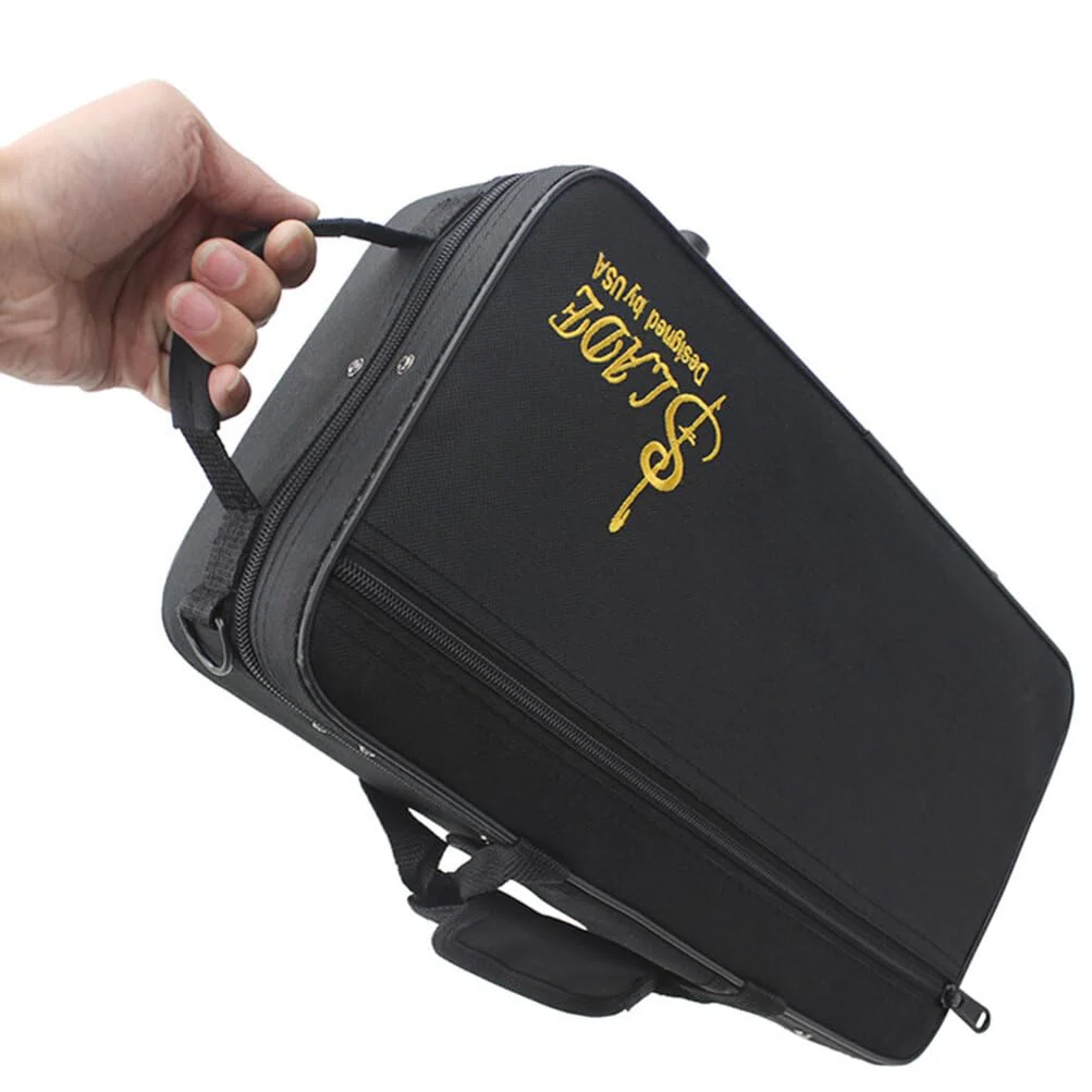 Vaguelly Clarinet Gig Bag Portable Foam Cotton Padded Clarinet Case Clarinet Carrying Bag with Adjustable Strap Clarinet Protection Accessories - Image 6