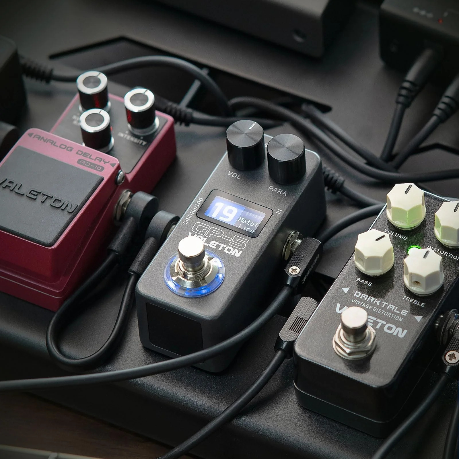 Valeton GP-5 Super Compact Multi-Effects Processor & NAM/IR Loader Pedal(Incl 1PCS Additional TRS Cable By VOLKTONE) - Image 7