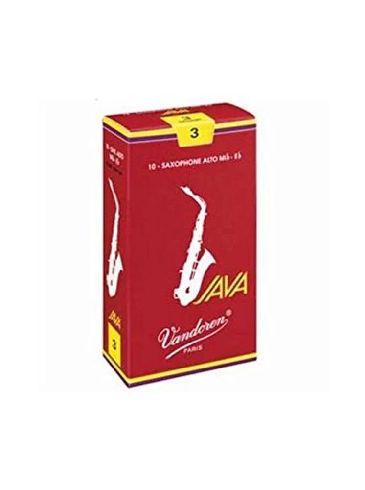 Vandoren SR2615R Alto Sax JAVA Red Reeds Strength 1.5; Box of 10 - Image 2