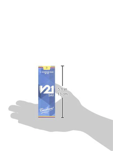 Vandoren SR823 Tenor Saxophone V21 Reeds Strength 3; Box of 5 - Image 3