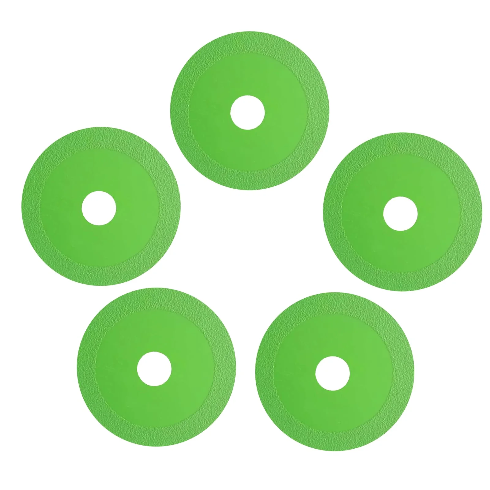 VARKAGE Rock Plate Grinding Disc Rock Plate Flat Grinding Disc for Tile Ceramics, Porous, Widened Cutting Blade for Stone Ceramics, Glass Cutting Disc, Indestructible Disc for Grinders (5 Pieces)