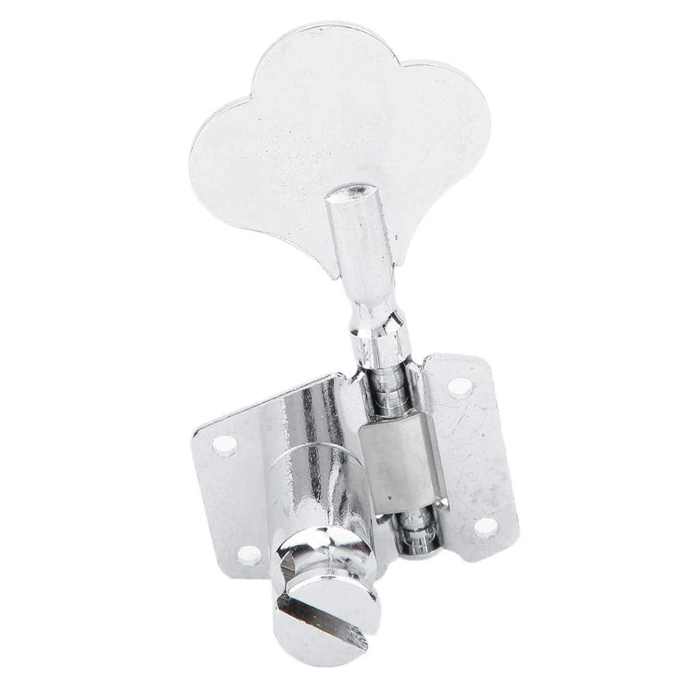 VBESTLIFE Electric Bass Machine Heads, Open Tuner Knobs String Tuning Key Pegs Tuners for Electric Bass for Right Row - Image 6