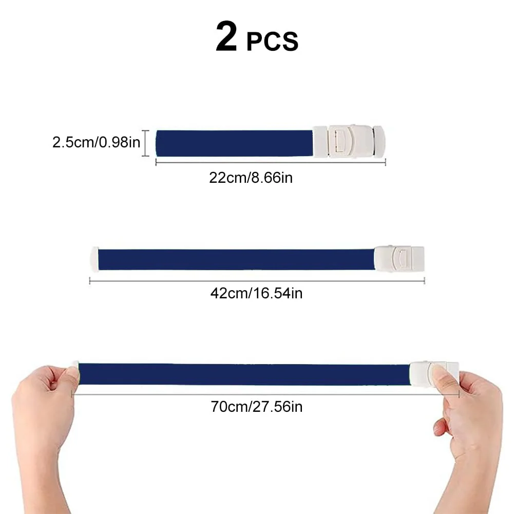 Vein Congestion, Tourniquet, Storage Hose, Tourniquet with Closure System with Instant Release, Tourniquet Medical, for Medical Emergency, Nurse, First Aid, Outdoor Black+blue - Image 6
