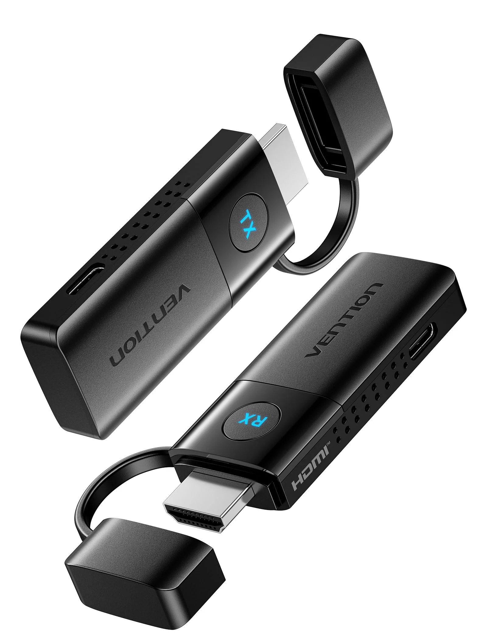 VENTION Mini Wireless HDMI Transmitter and Receiver 165FT/50M,4K Decode 1080P@60Hz Ultra HD Video Output, Plug&Play 5G for Video and Audio to Monitor from Monitor/Projector/TV