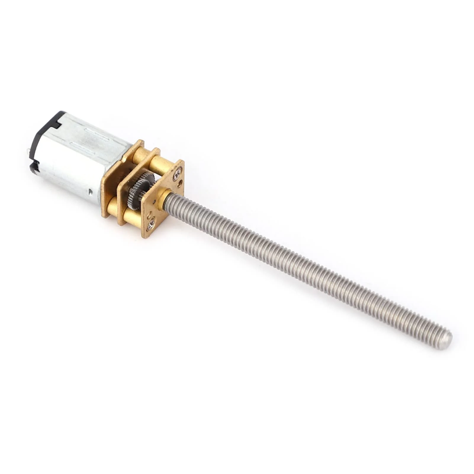 ViaGasaFamido N20 Gear Motor Mini Metal Gear Motor Speed Reducer for Lead Ball Screws DC with 55 mm Long M4 Threaded Spindle (200 Rpm), Gear Motor - Image 7