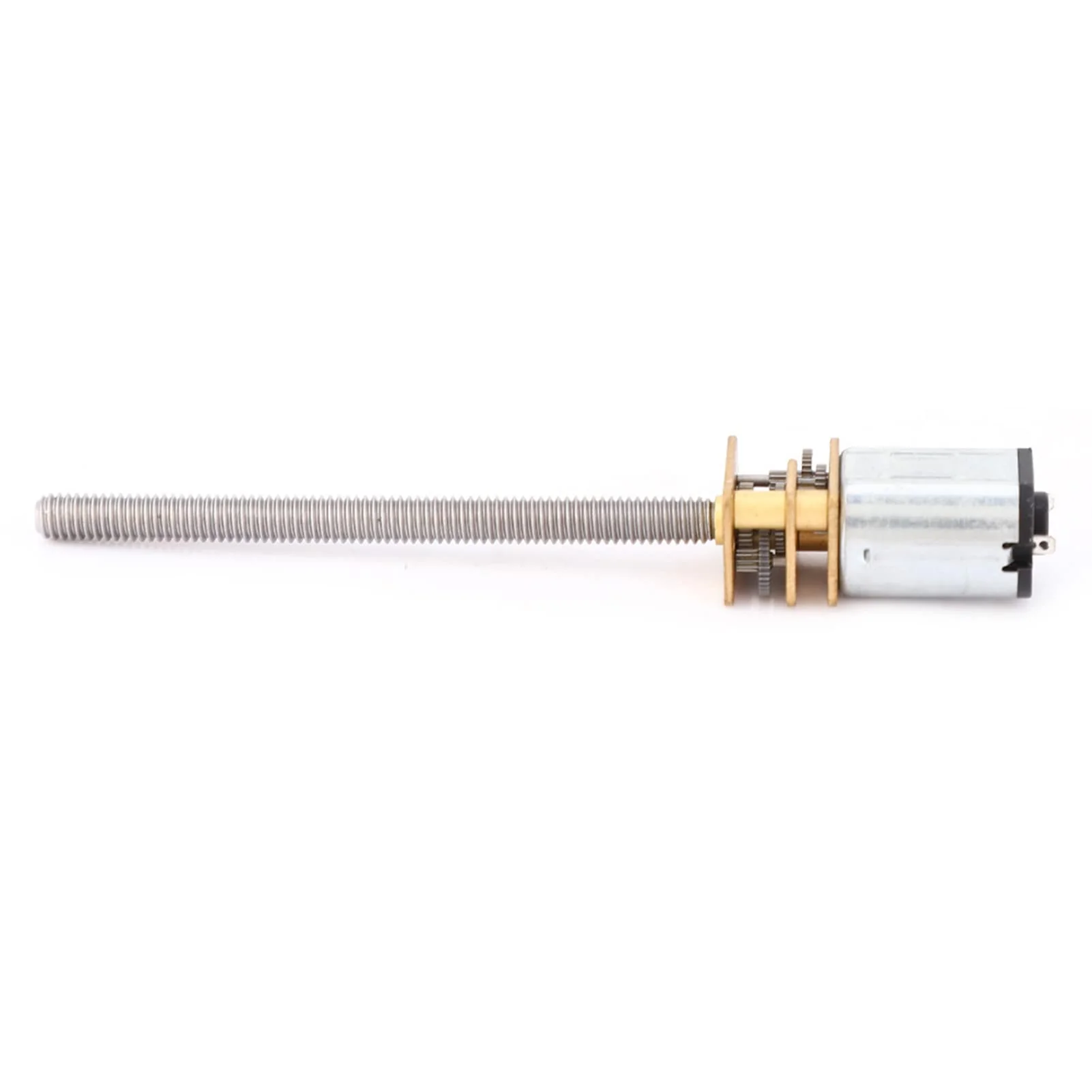 ViaGasaFamido N20 Gear Motor Mini Metal Gear Motor Speed Reducer for Lead Ball Screws DC with 55 mm Long M4 Threaded Spindle (200 Rpm), Gear Motor - Image 8