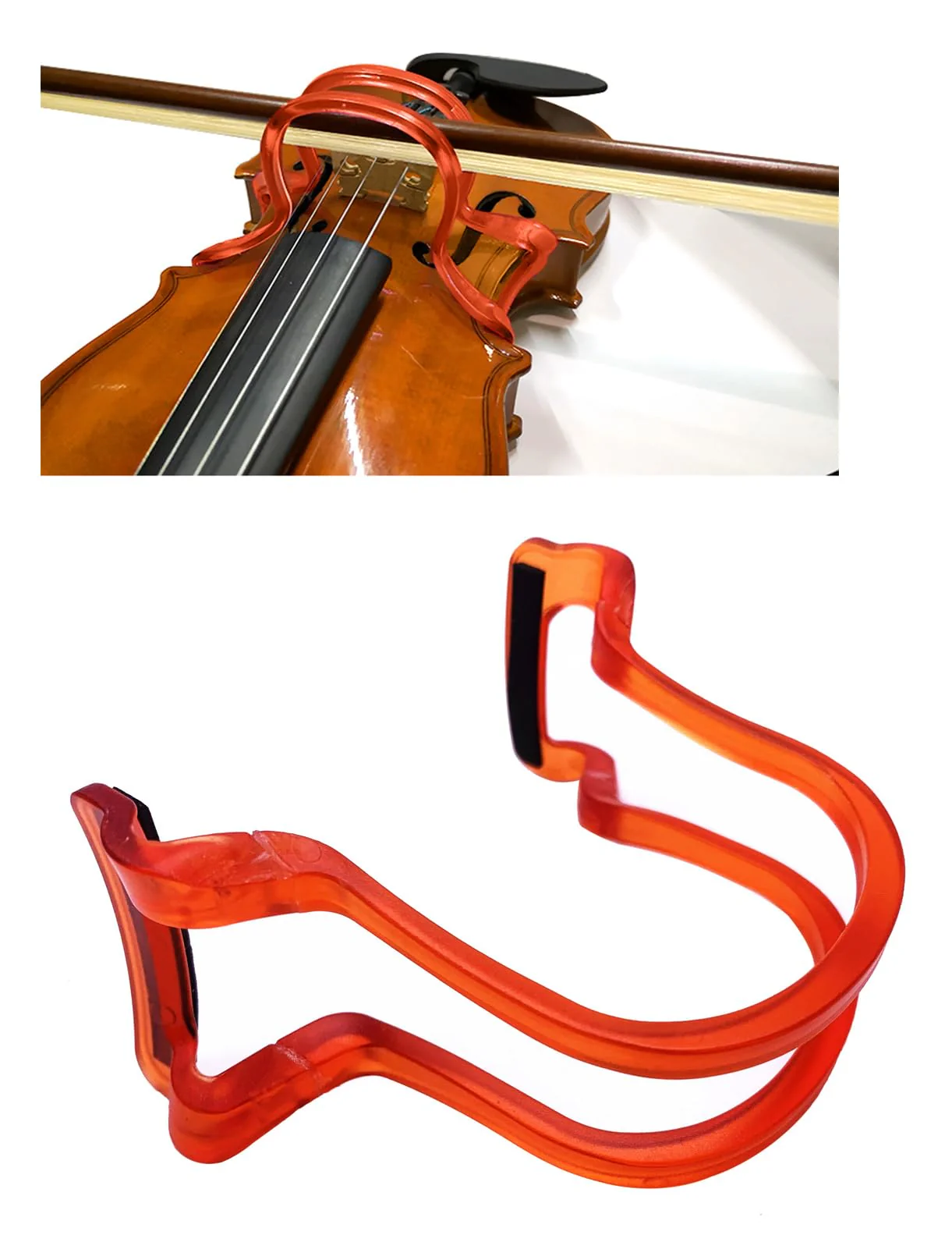Violin Bow Corrector Set 3pcs Violin Bow Grip Partner and Straighten Teaching Aid Accessory for Beginner Practice Learn Violin - Image 4