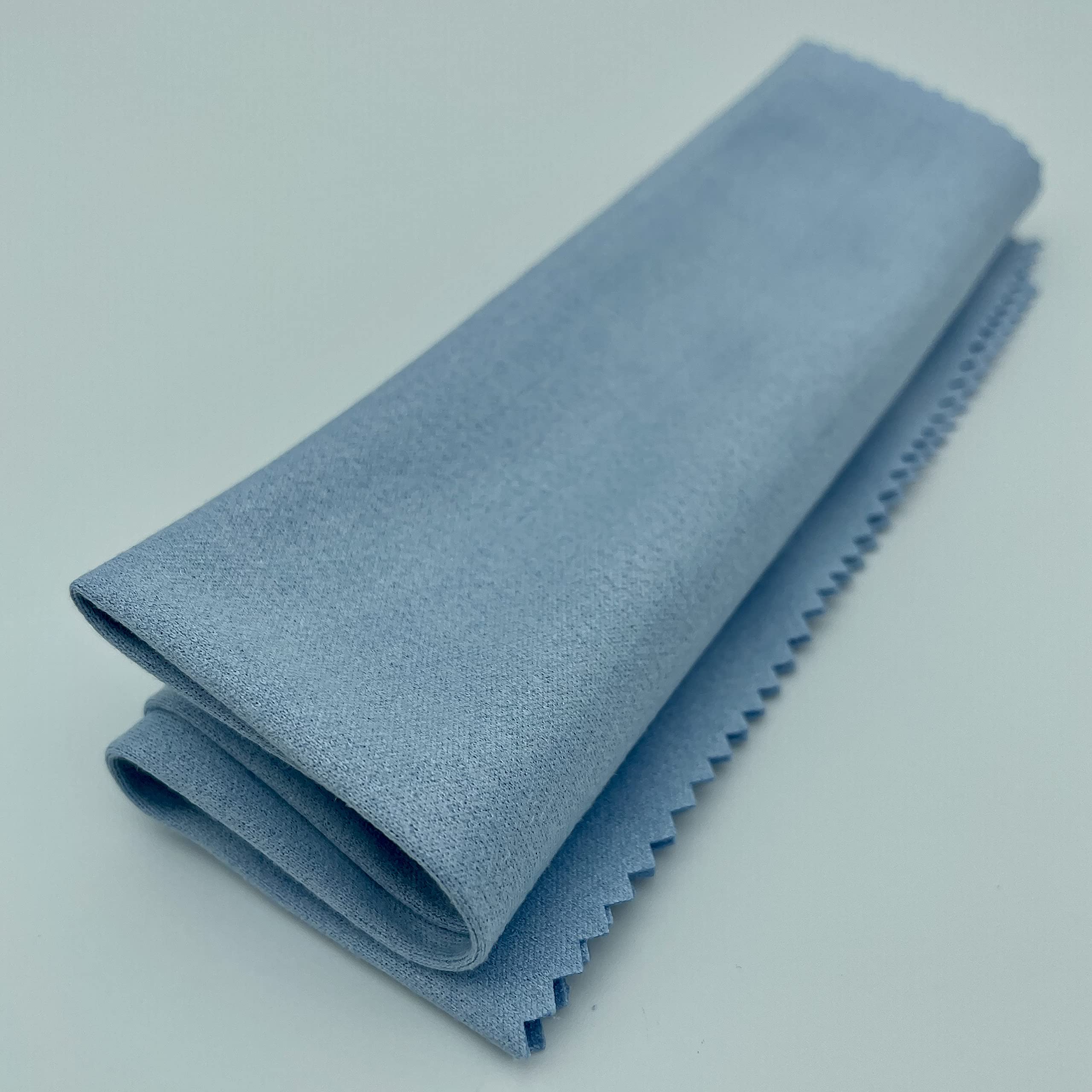 Violin Clean Cloths Microfiber (6-Pack 12"x12" Cloths Blue) Plush Polishing Cloths for Musical Instruments Premium Cleaning Cloths for Guitar Piano Clarinet Trumpet Sax Universal (HCIS-1212-B) 12"X12" 6 Pack - Image 6