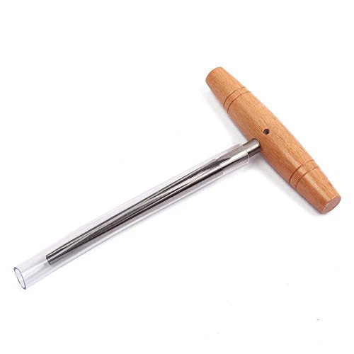 Violin Viola Peg Hole Reamer for 3/4 4/4 Violin with Wood Handle Violin Luthier Tool