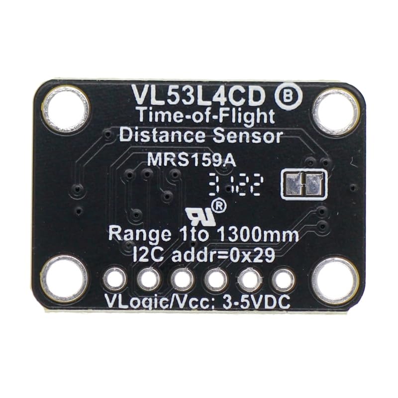 VL53L4CD Flight Time Distance Sensor, I2C 1-1300 mm ToF Distance Sensor Module for Aircraft, MRS159A Flight Time Distance Sensor - Image 4