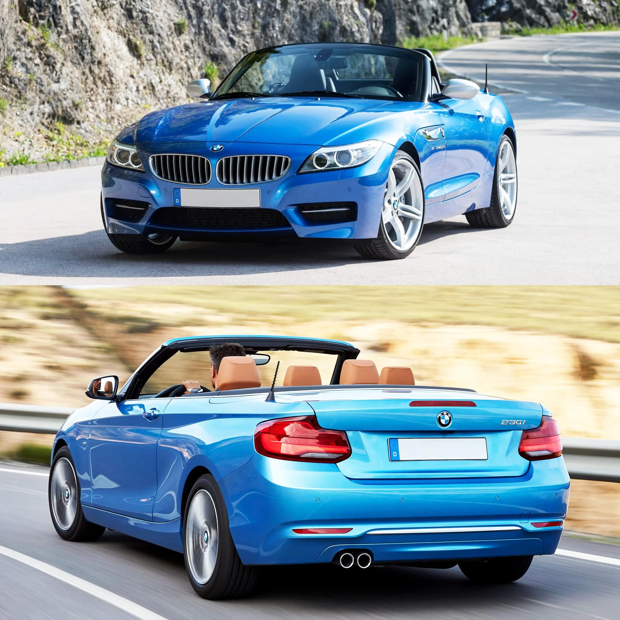 VOFONO Antenna for 1994-2018 BMW 328Ci 325Ci 330Ci 128i 135i 228i i3 Z4 Z3 M3 318ti M235i M240i Convertible, 6.5 Inch Short Replacement Car BMW Antenna Mast for FM AM Radio Reception 7 Inch BMW - Image 2