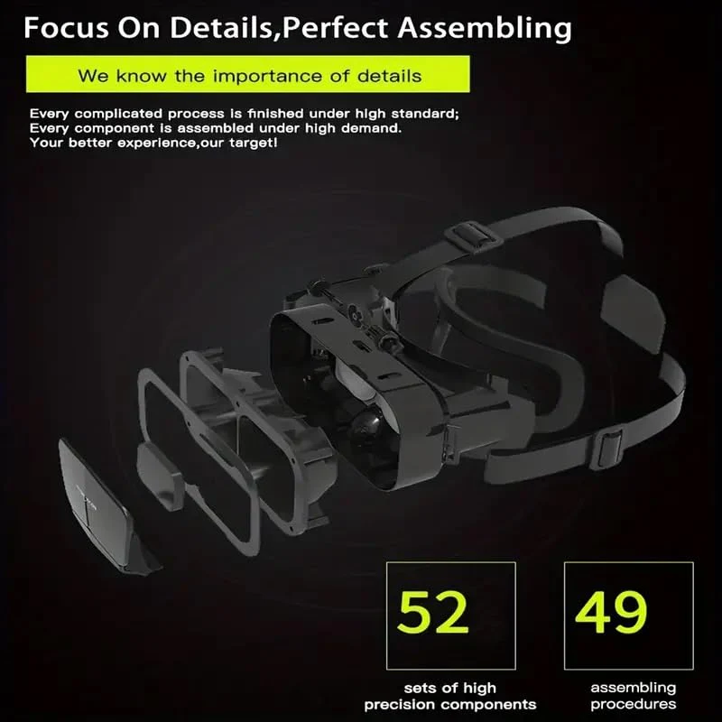 VR Headset Virtual Reality VR Glasses VR Helmet for iPhone Android Smartphones - Image 6