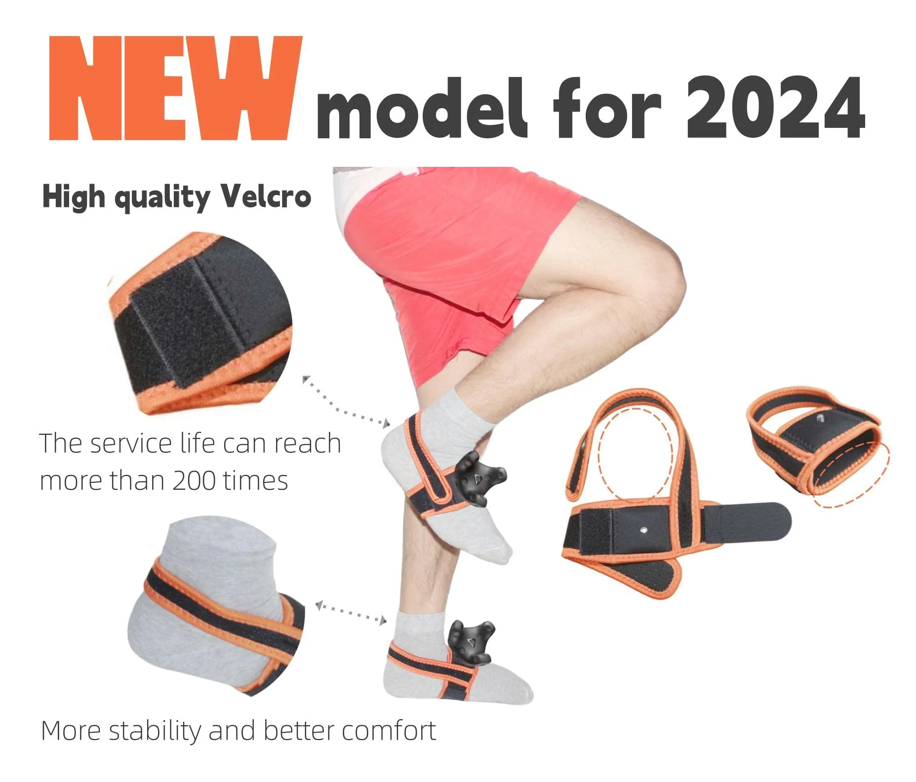 VR Tracker Straps 3 in1, for Vive Ultimate Tracker, Vive Tracker, Tundra Tracker –Full Body Tracking Belt in VR Chat, Dance Dash, and Other FBT apps(New Model for 2024) - Image 4