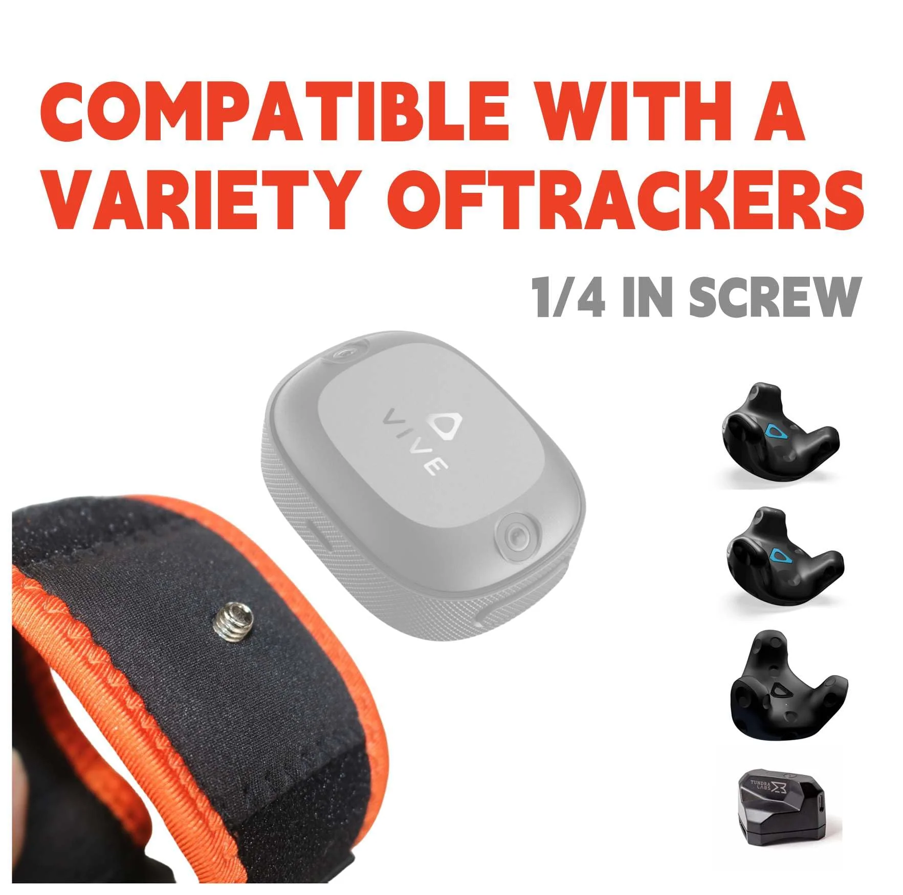 VR Tracker Straps 3 in1, for Vive Ultimate Tracker, Vive Tracker, Tundra Tracker –Full Body Tracking Belt in VR Chat, Dance Dash, and Other FBT apps(New Model for 2024) - Image 7