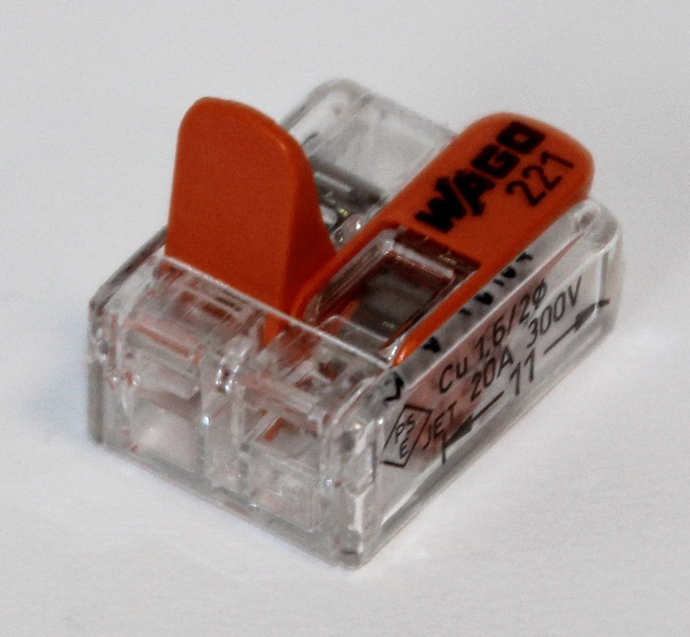 Wago 221 clip set, 25 x 221-412, 221-413 221-415 cable connector in resealable box – original WAGO - Image 2
