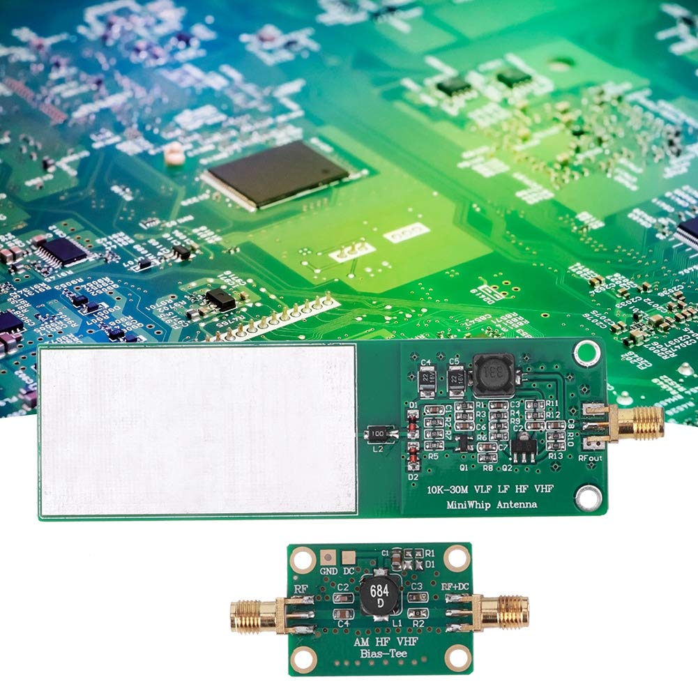 Walfront 10KHz-30MHz Mini Whip Active Antenna 2 Piece RTL SDR Shortwave Radio Receiver SMA Short Cut SDR Antenna System with Female Interface - Image 2