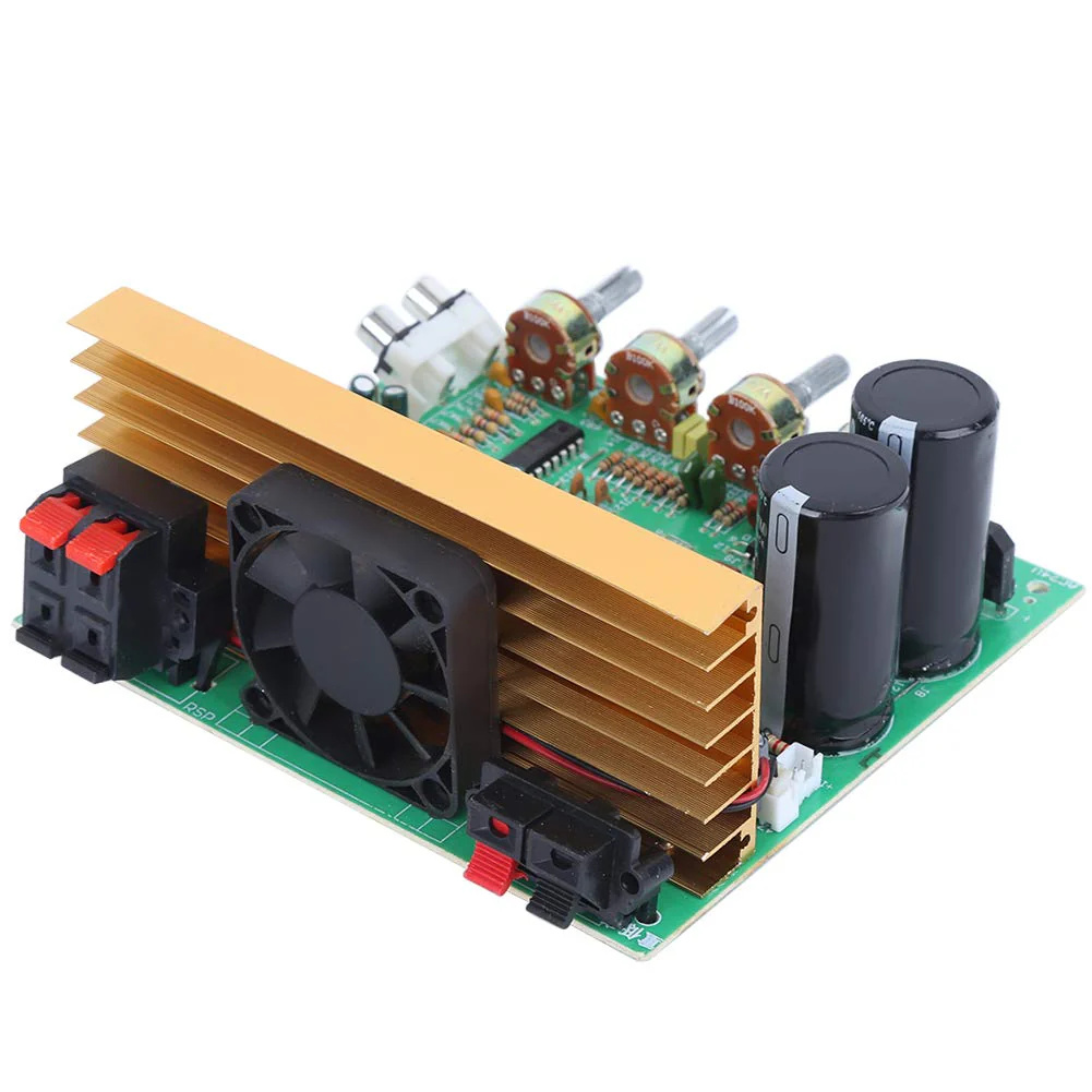 Walfront AC Dual 18-26V 2.1 Channel Subwoofer 300W Power Amplifier Board High Performance Bluetooth Audio Amplifier Board - Image 4